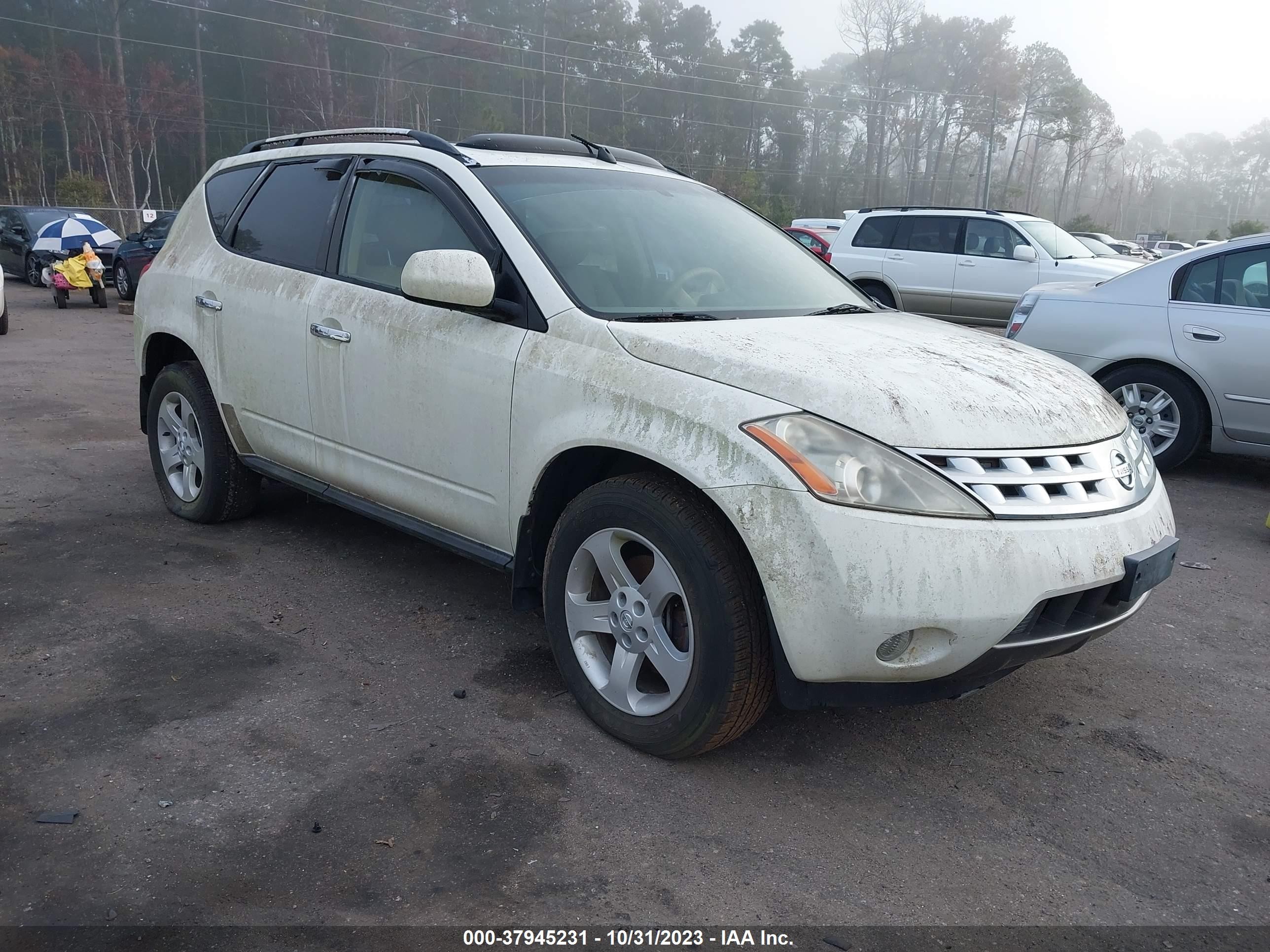 NISSAN MURANO 2003 jn8az08t73w113135