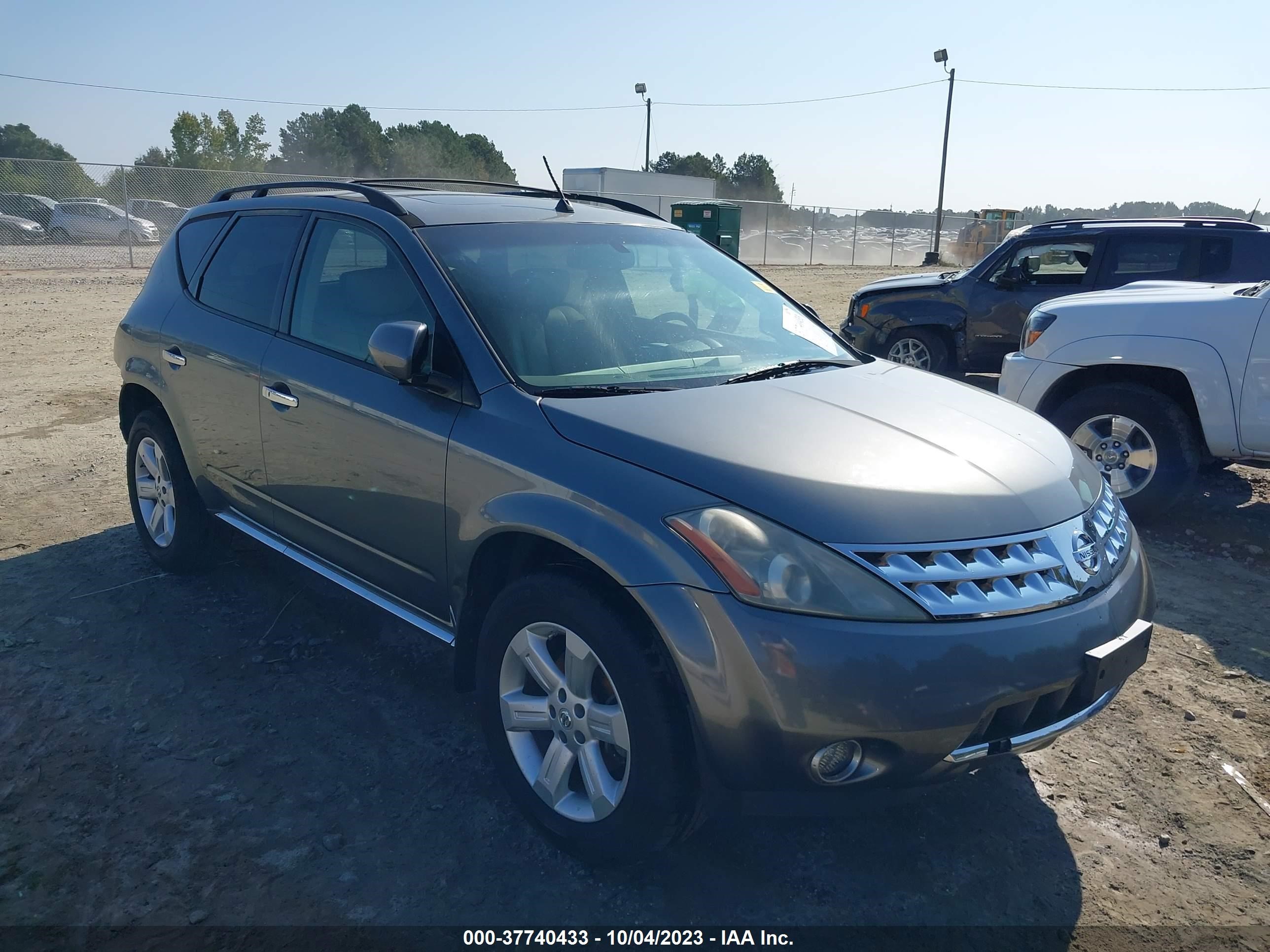 NISSAN MURANO 2007 jn8az08t77w504162