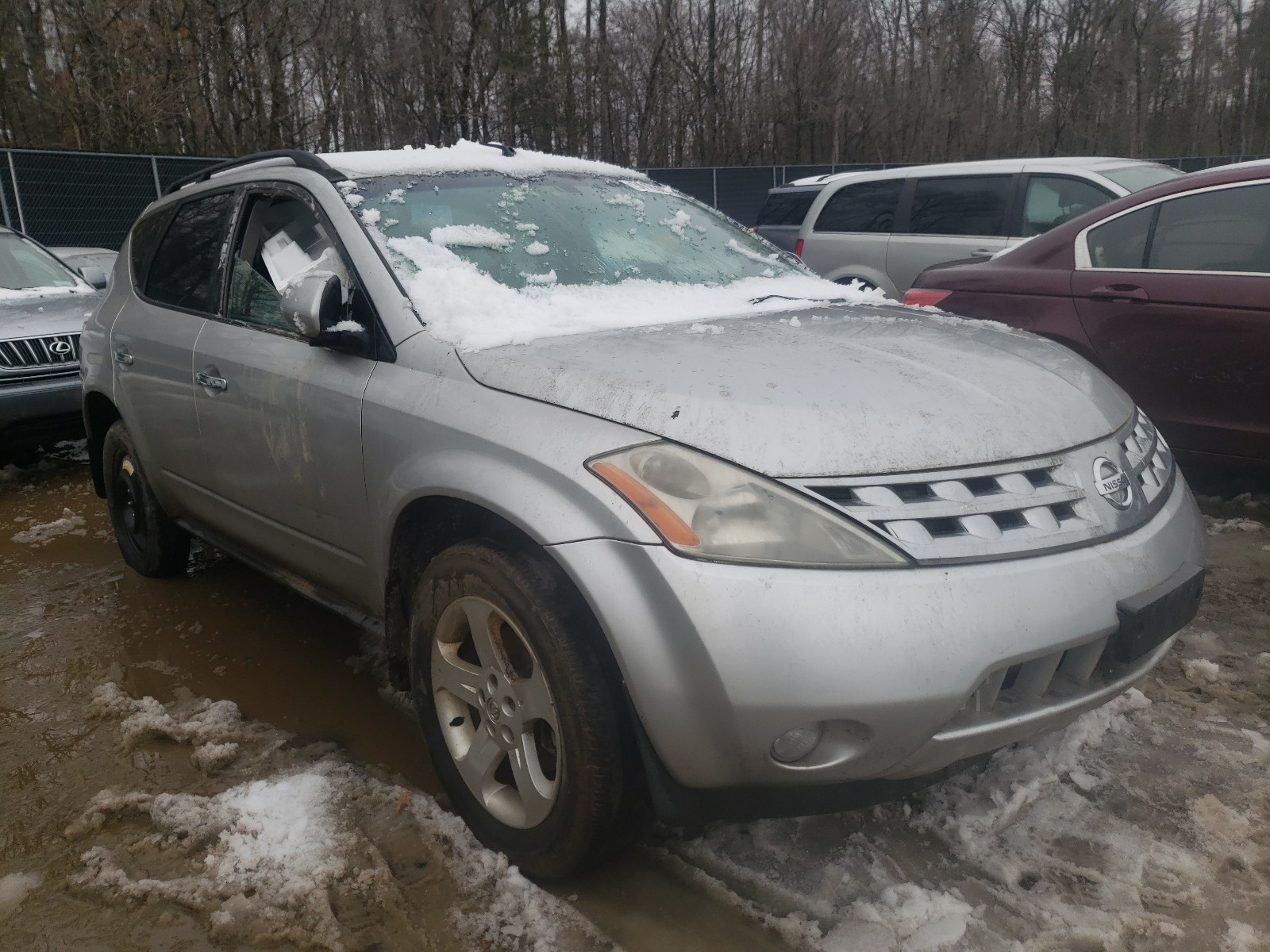 NISSAN MURANO SL 2003 jn8az08t83w120238