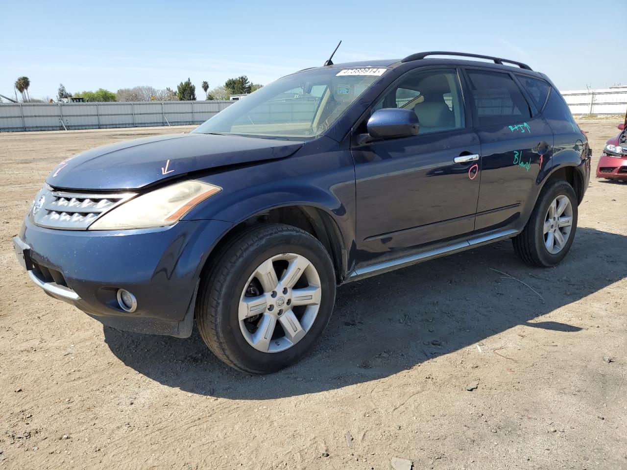 NISSAN MURANO 2007 jn8az08t87w512397