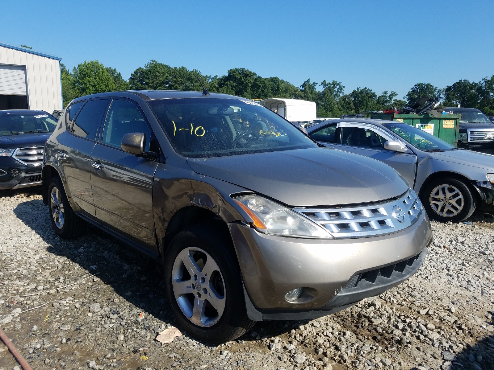 NISSAN MURANO SL 2004 jn8az08t94w207633