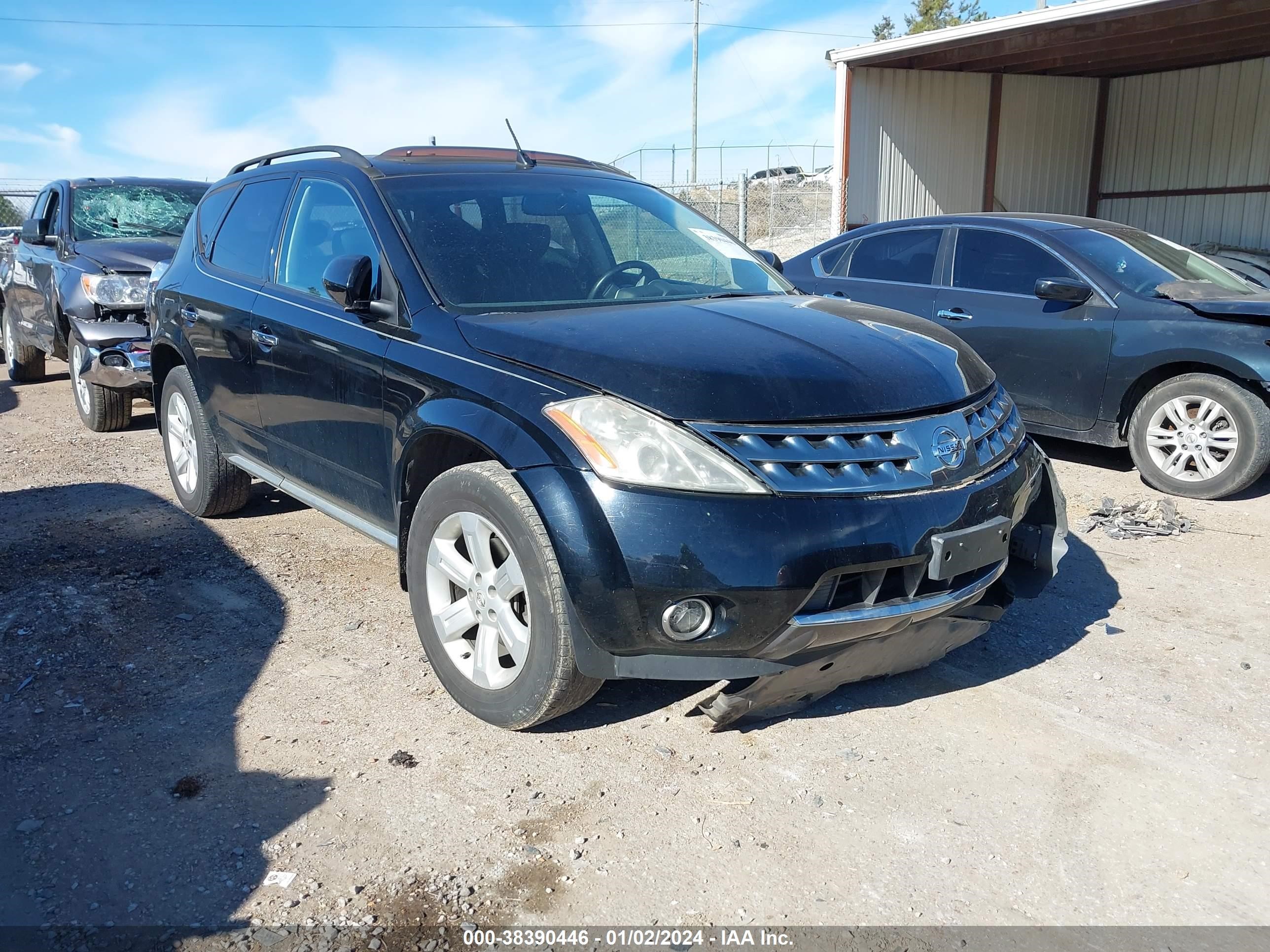 NISSAN MURANO 2006 jn8az08t96w418057