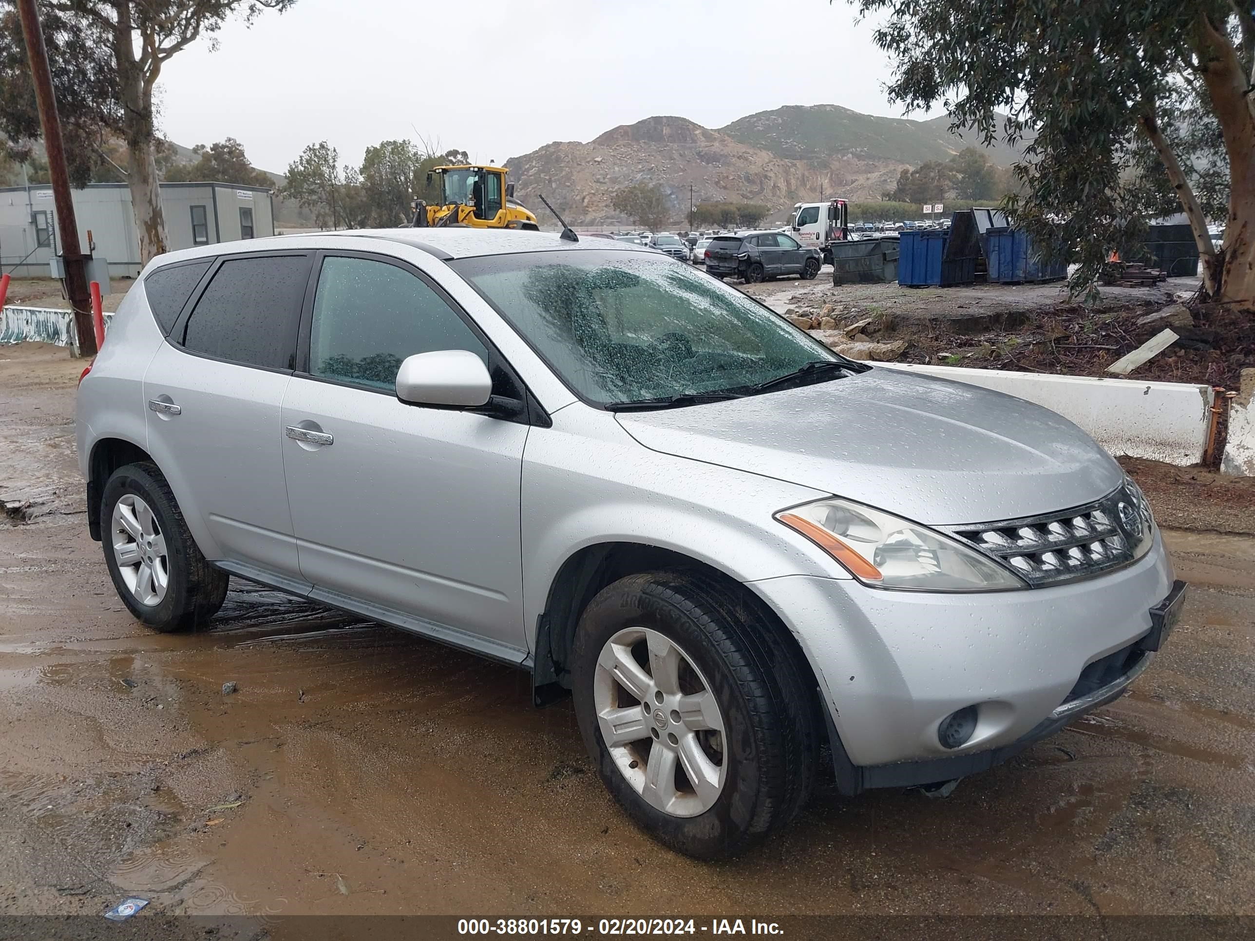 NISSAN MURANO 2007 jn8az08t97w531153