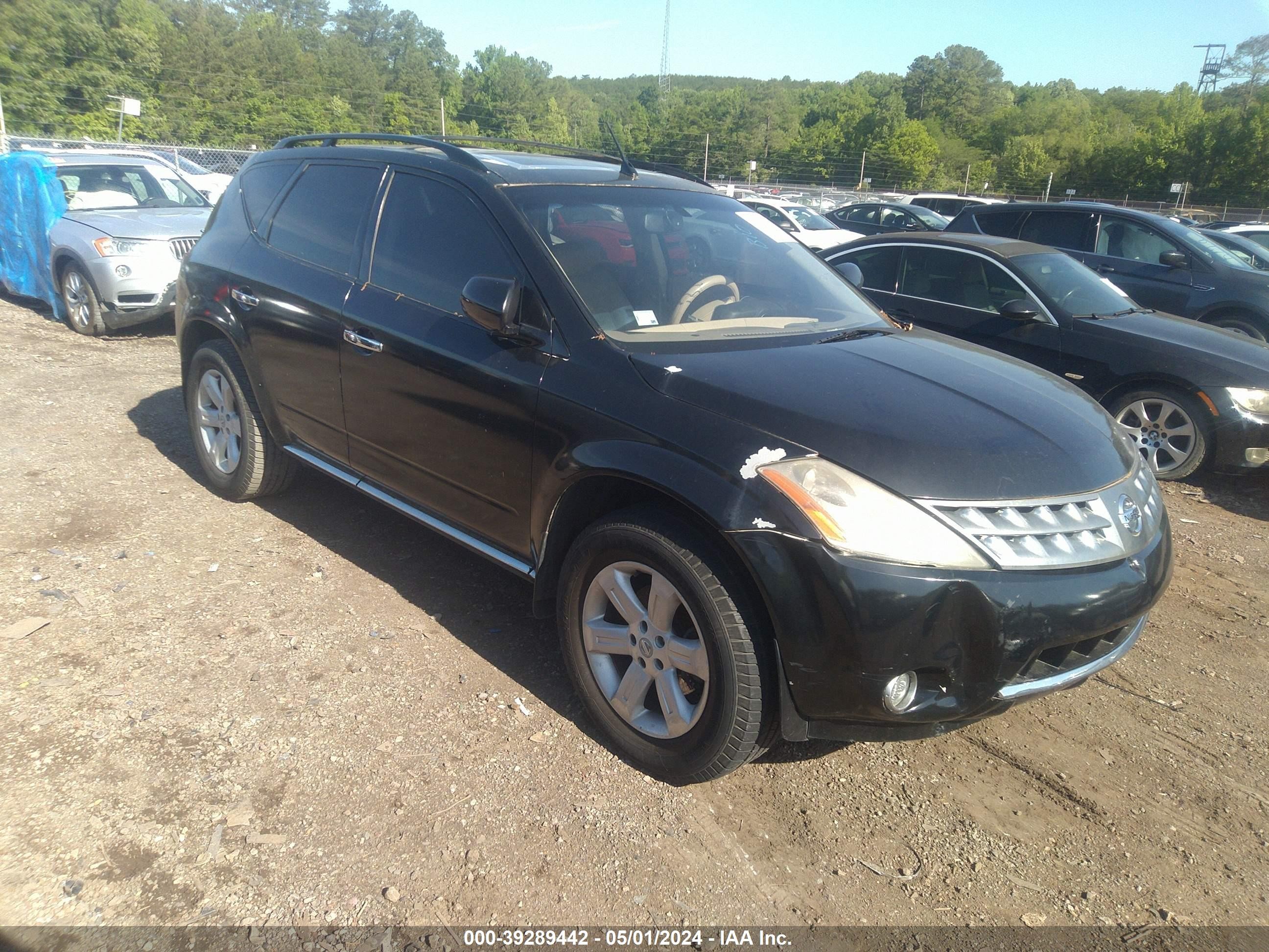 NISSAN MURANO 2006 jn8az08tx6w423753