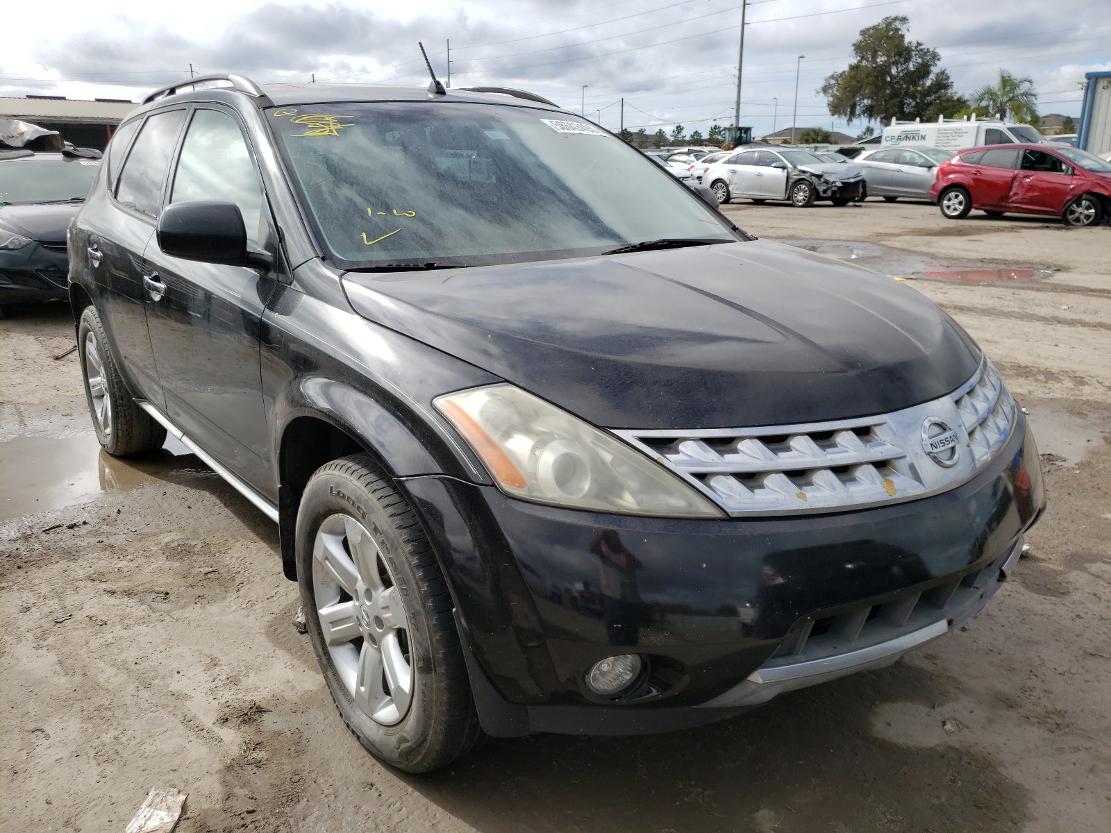 NISSAN MURANO SL 2007 jn8az08tx7w509517