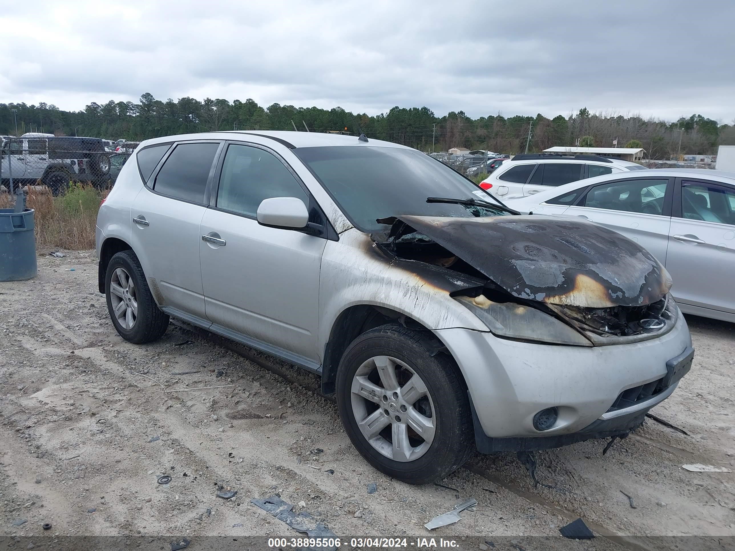 NISSAN MURANO 2007 jn8az08tx7w522882