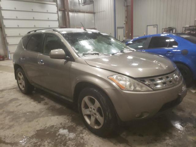 NISSAN MURANO SL 2003 jn8az08w03w232977