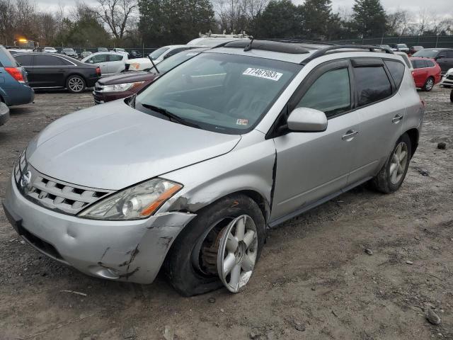 NISSAN MURANO 2004 jn8az08w04w310515