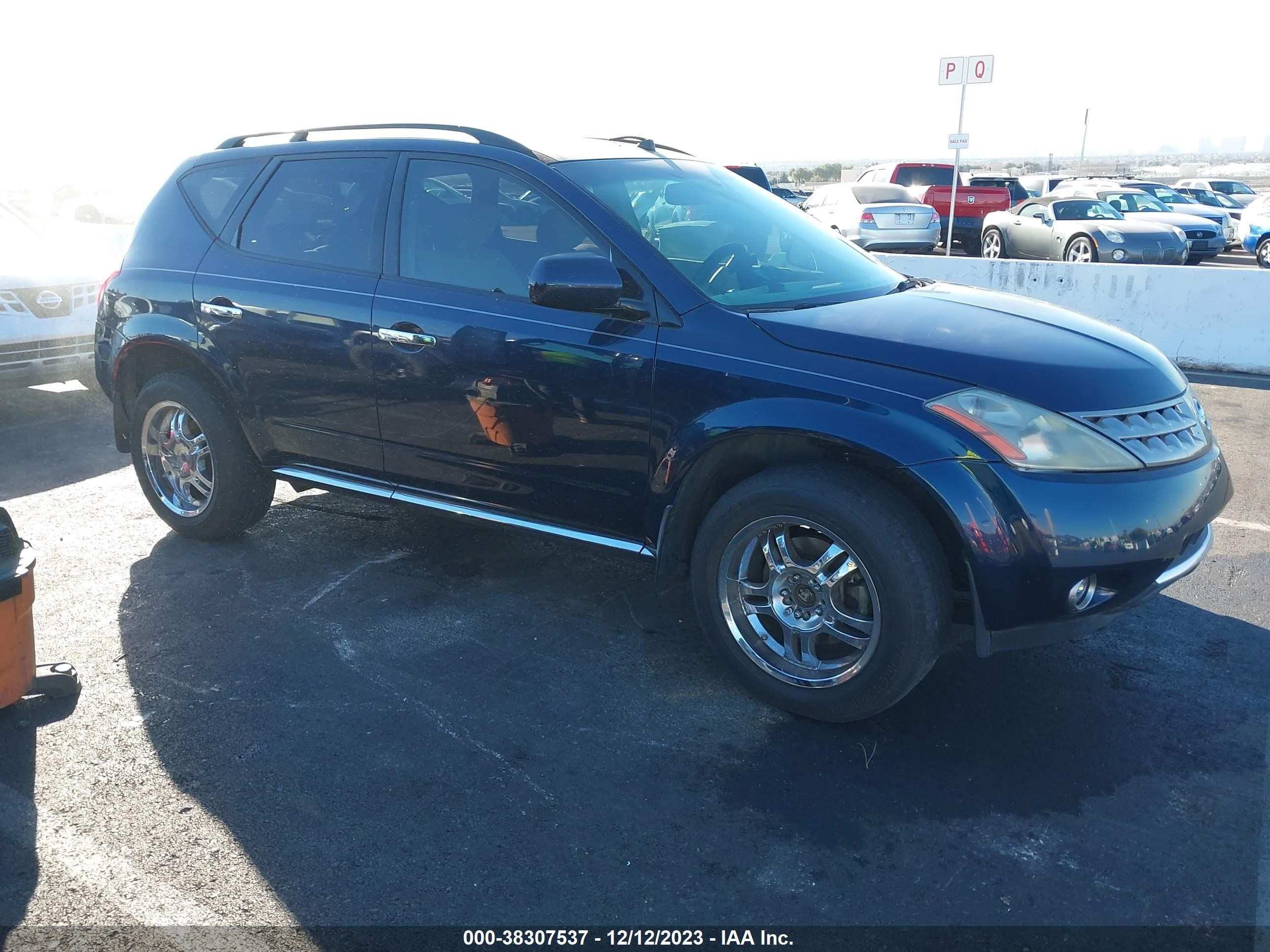 NISSAN MURANO 2007 jn8az08w07w608440