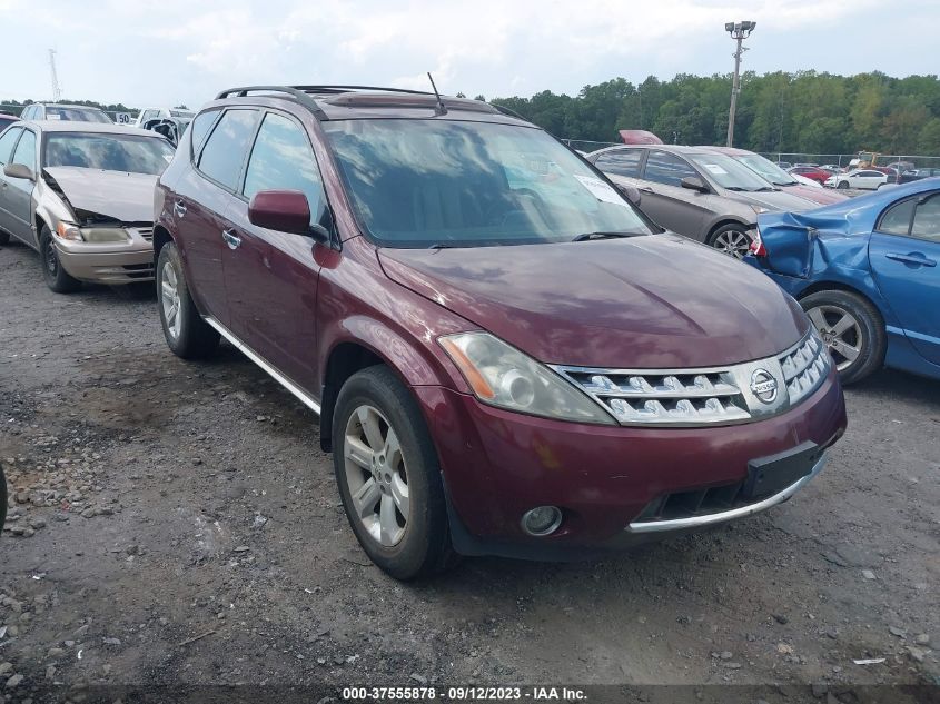 NISSAN MURANO 2007 jn8az08w07w622595