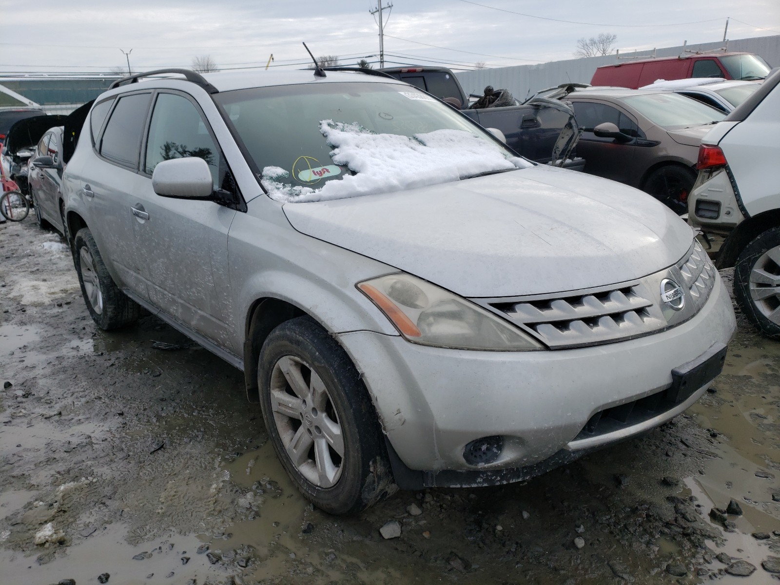 NISSAN MURANO SL 2007 jn8az08w07w638473