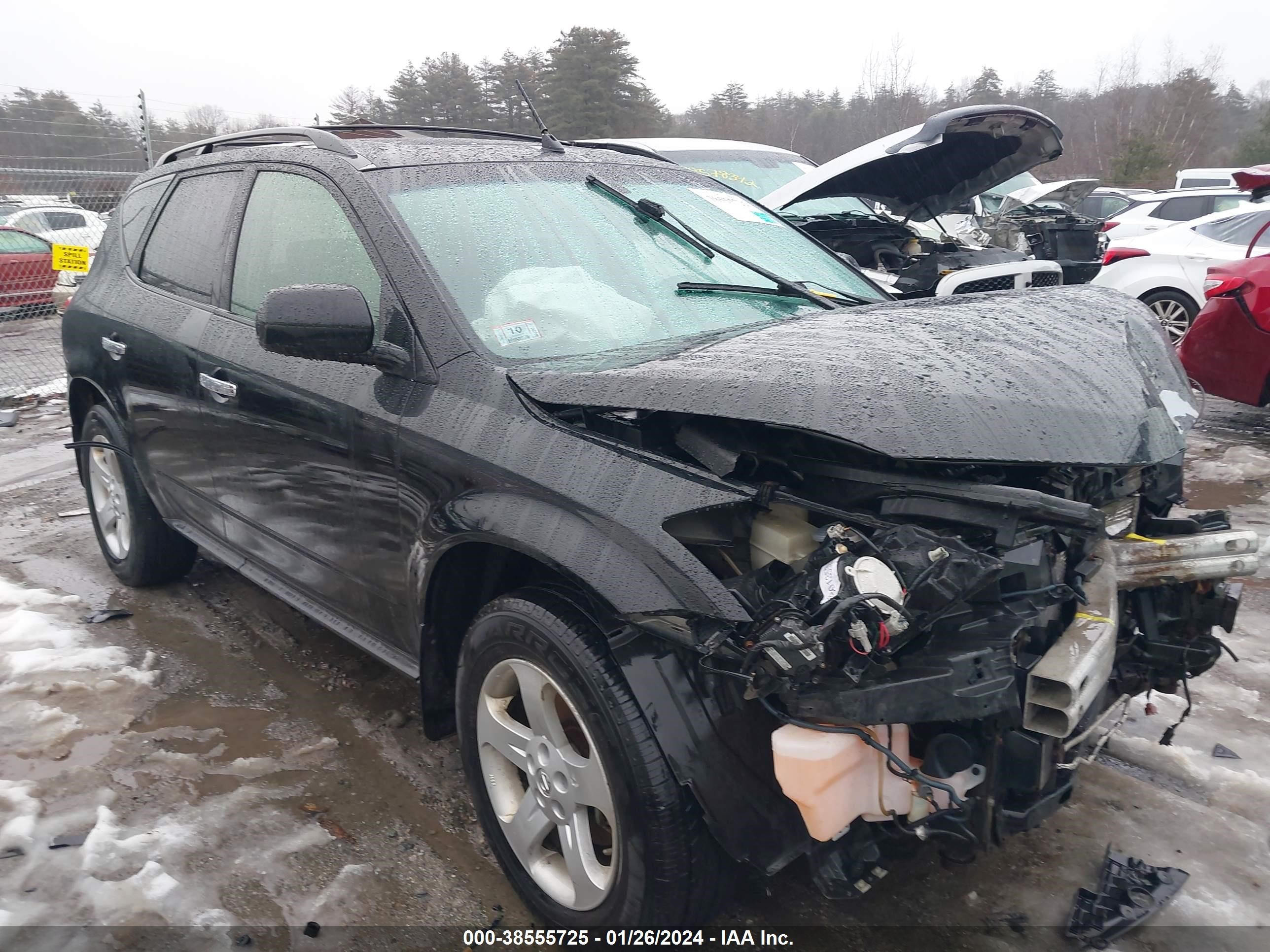 NISSAN MURANO 2004 jn8az08w14w332152