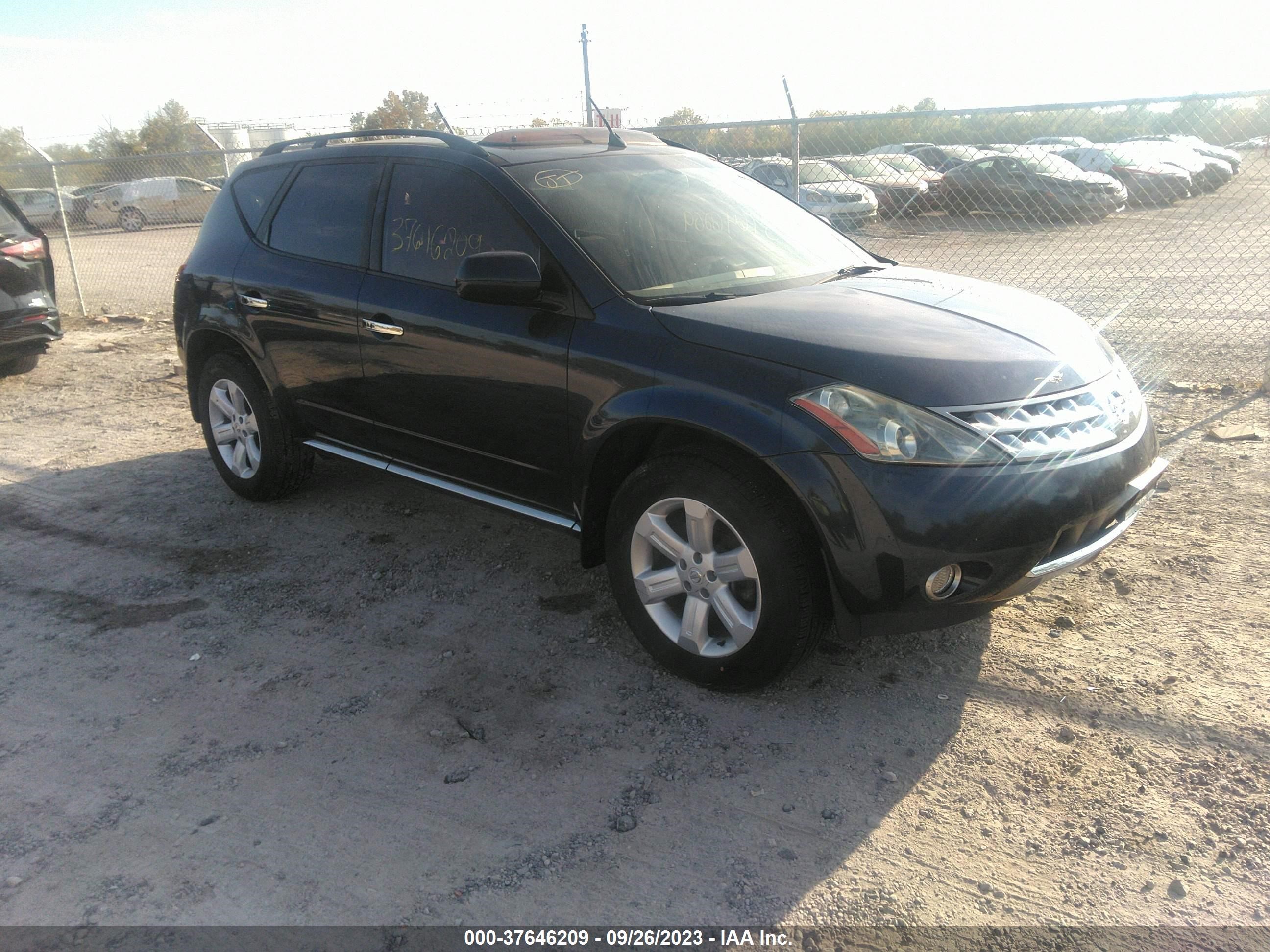 NISSAN MURANO 2006 jn8az08w16w544889