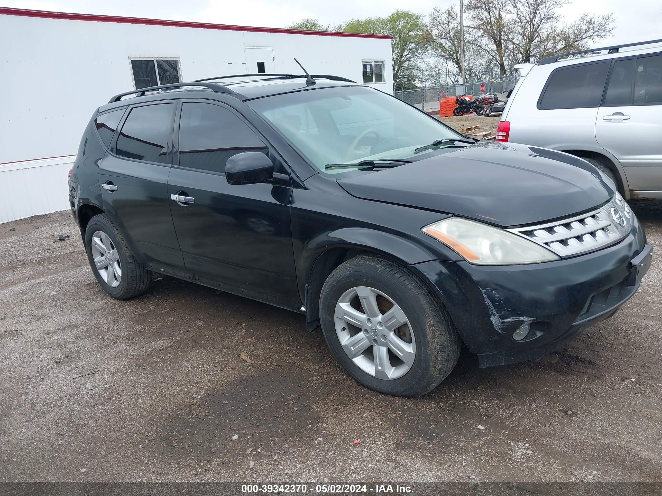 NISSAN MURANO 2007 jn8az08w17w608883