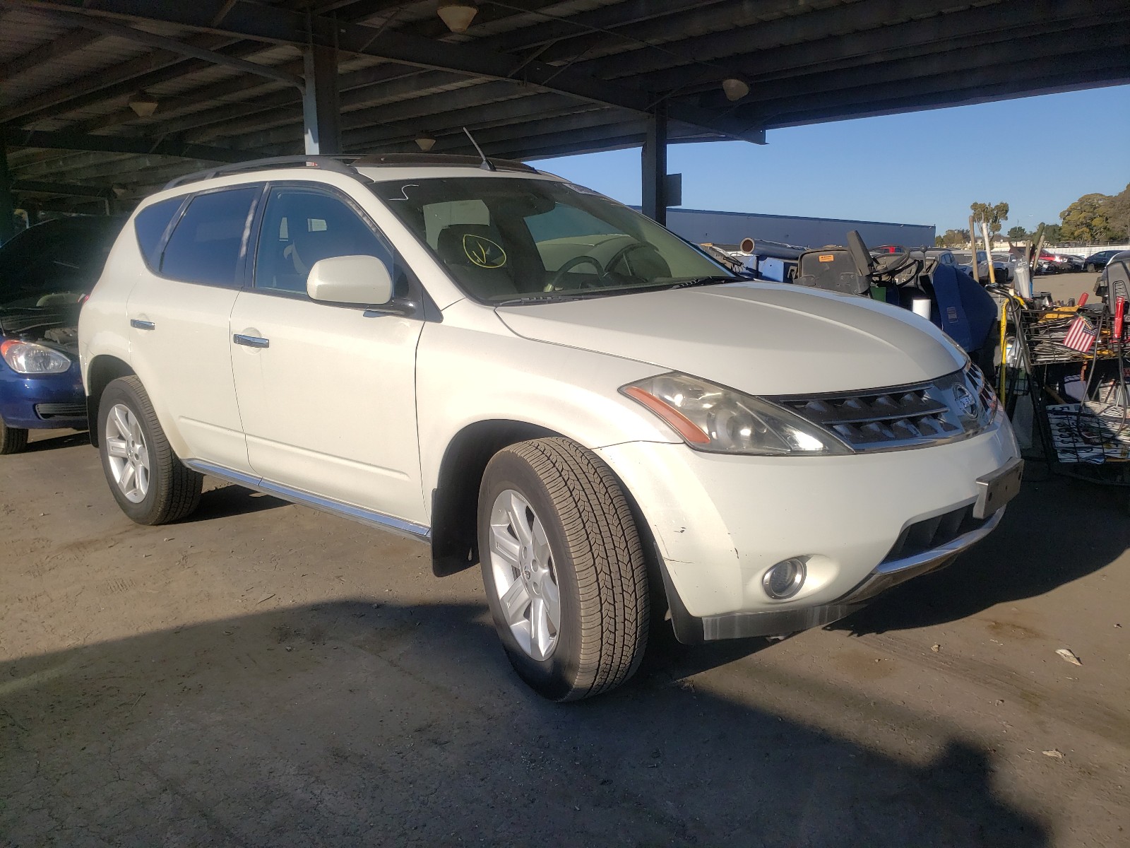 NISSAN MURANO SL 2007 jn8az08w17w645772