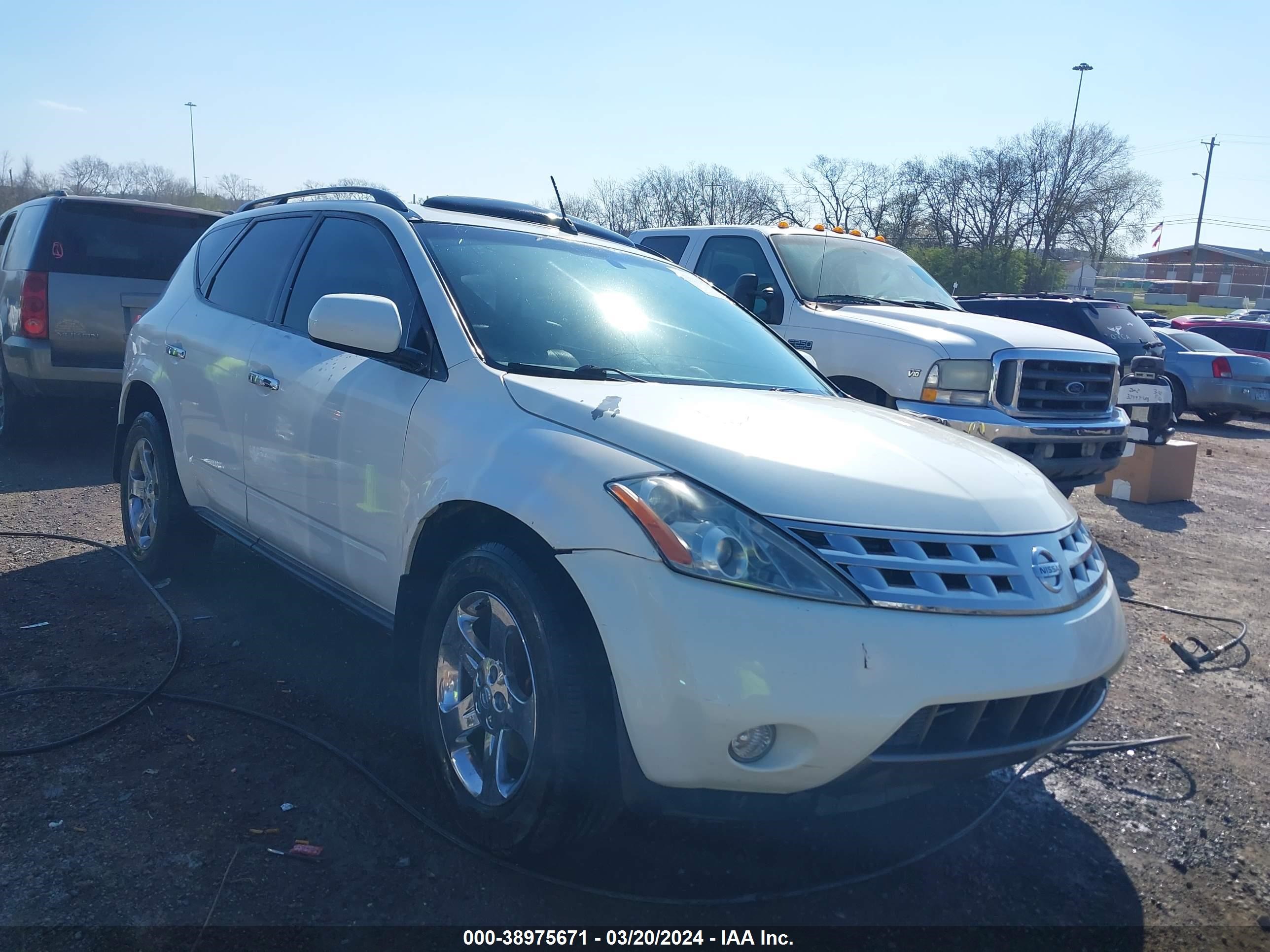 NISSAN MURANO 2004 jn8az08w24w327655