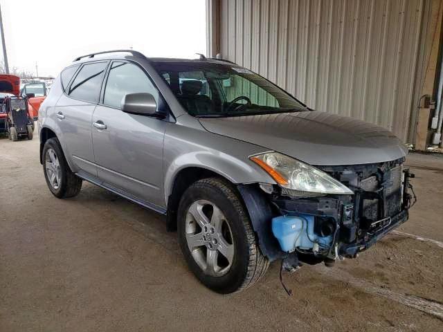 NISSAN MURANO SL 2004 jn8az08w24w342138