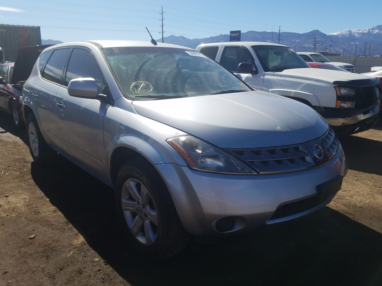 NISSAN MURANO SL 2006 jn8az08w26w503171