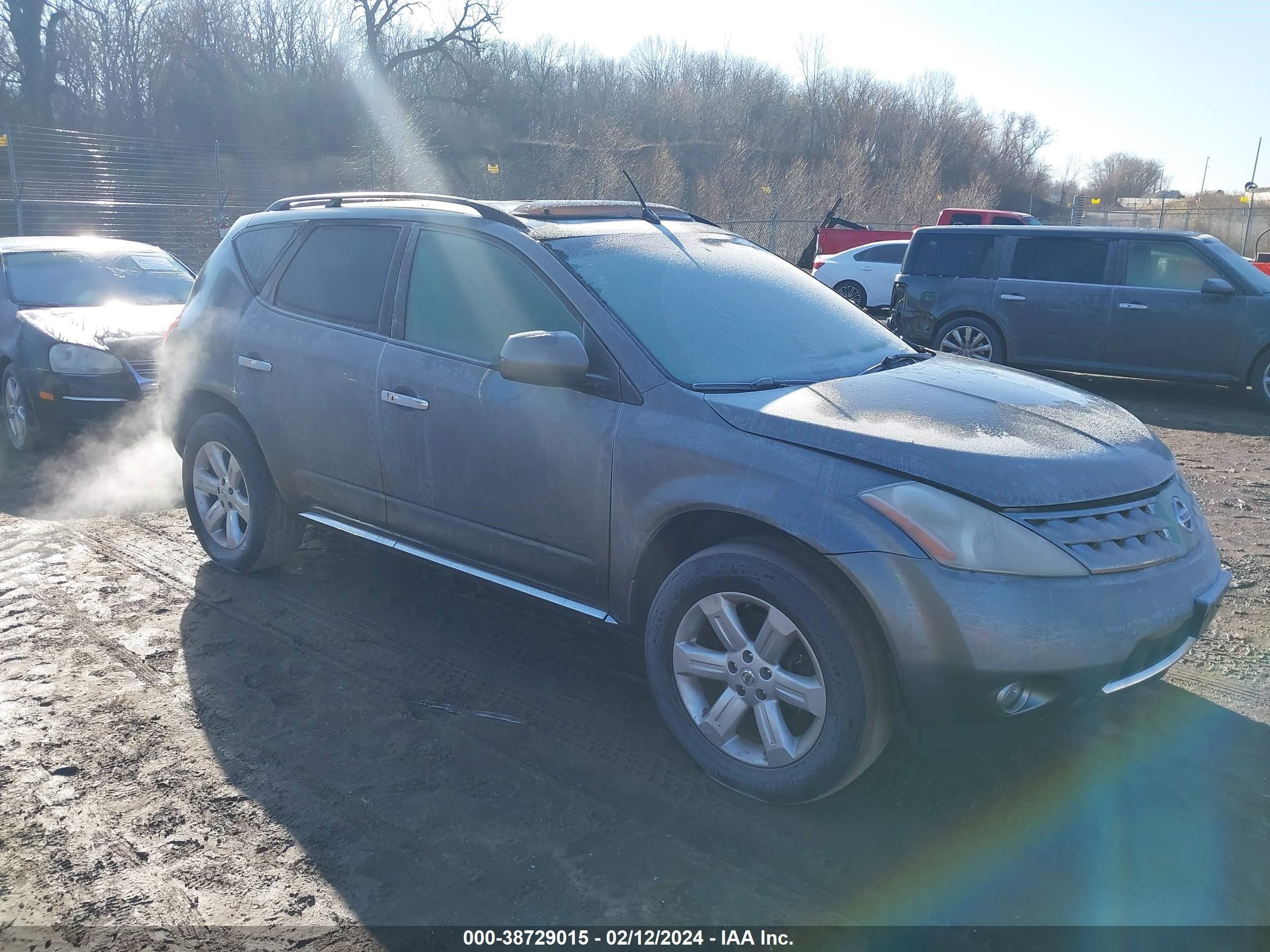 NISSAN MURANO 2006 jn8az08w26w530550