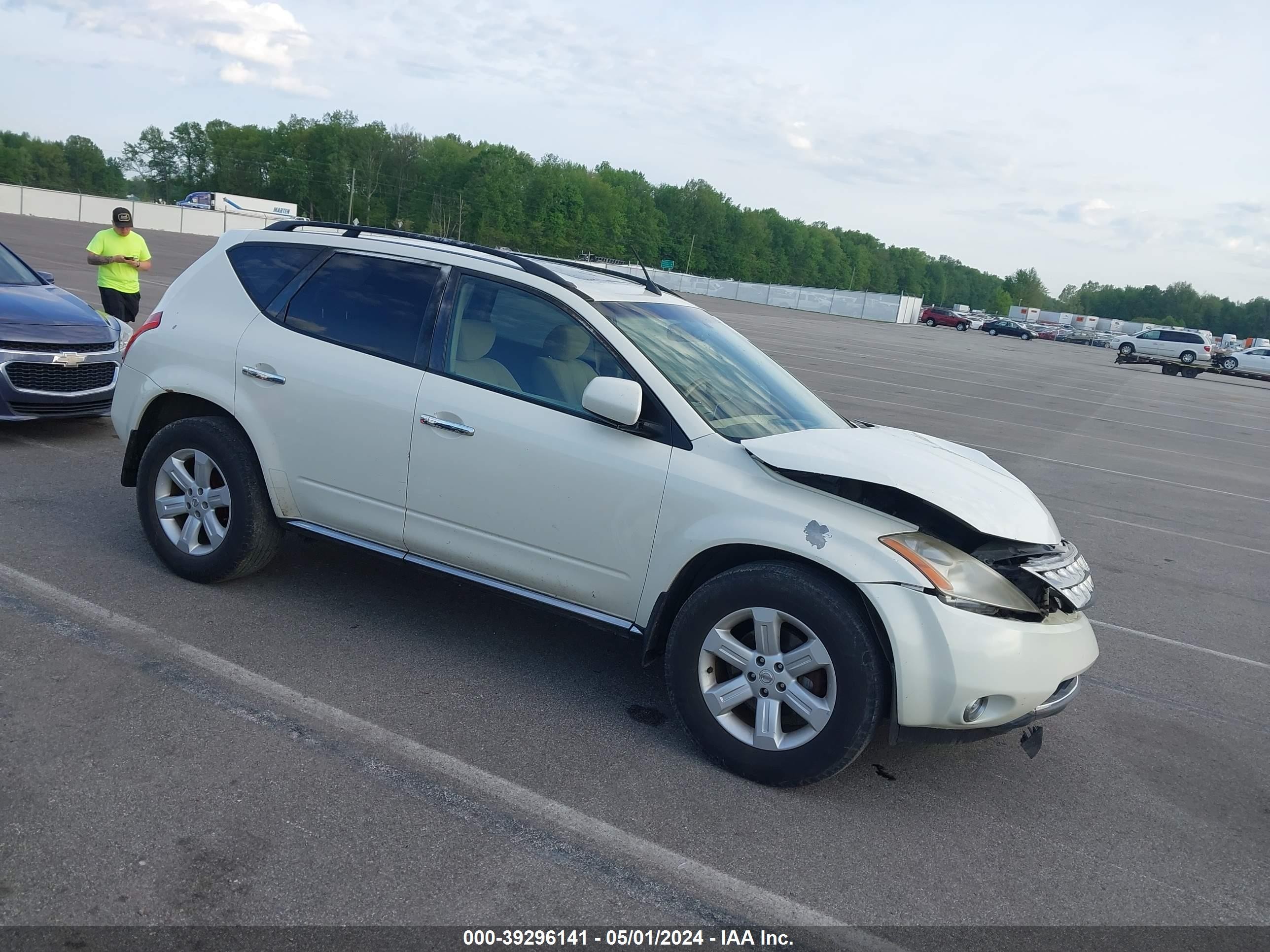 NISSAN MURANO 2006 jn8az08w26w548479