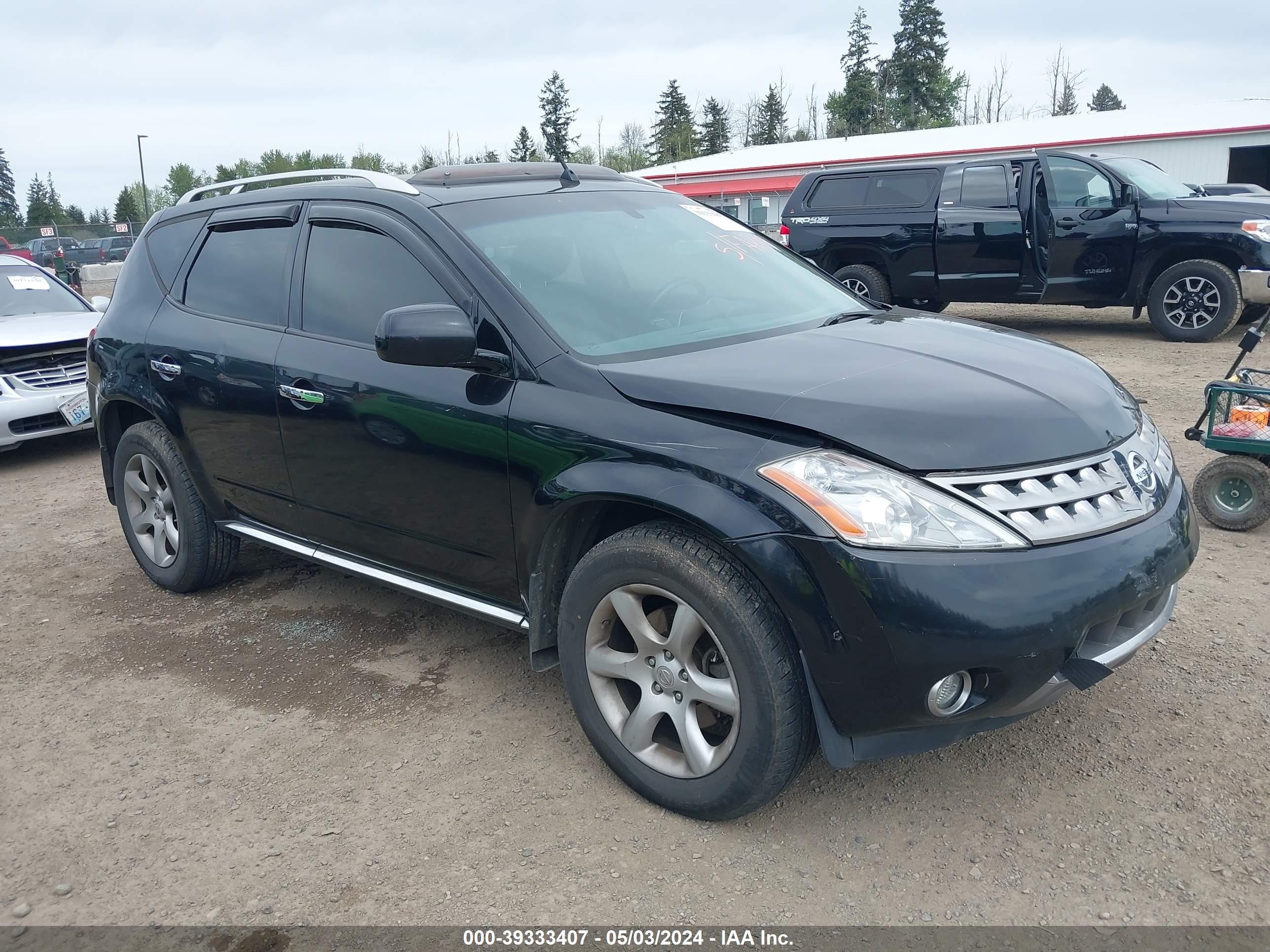 NISSAN MURANO 2007 jn8az08w27w649328