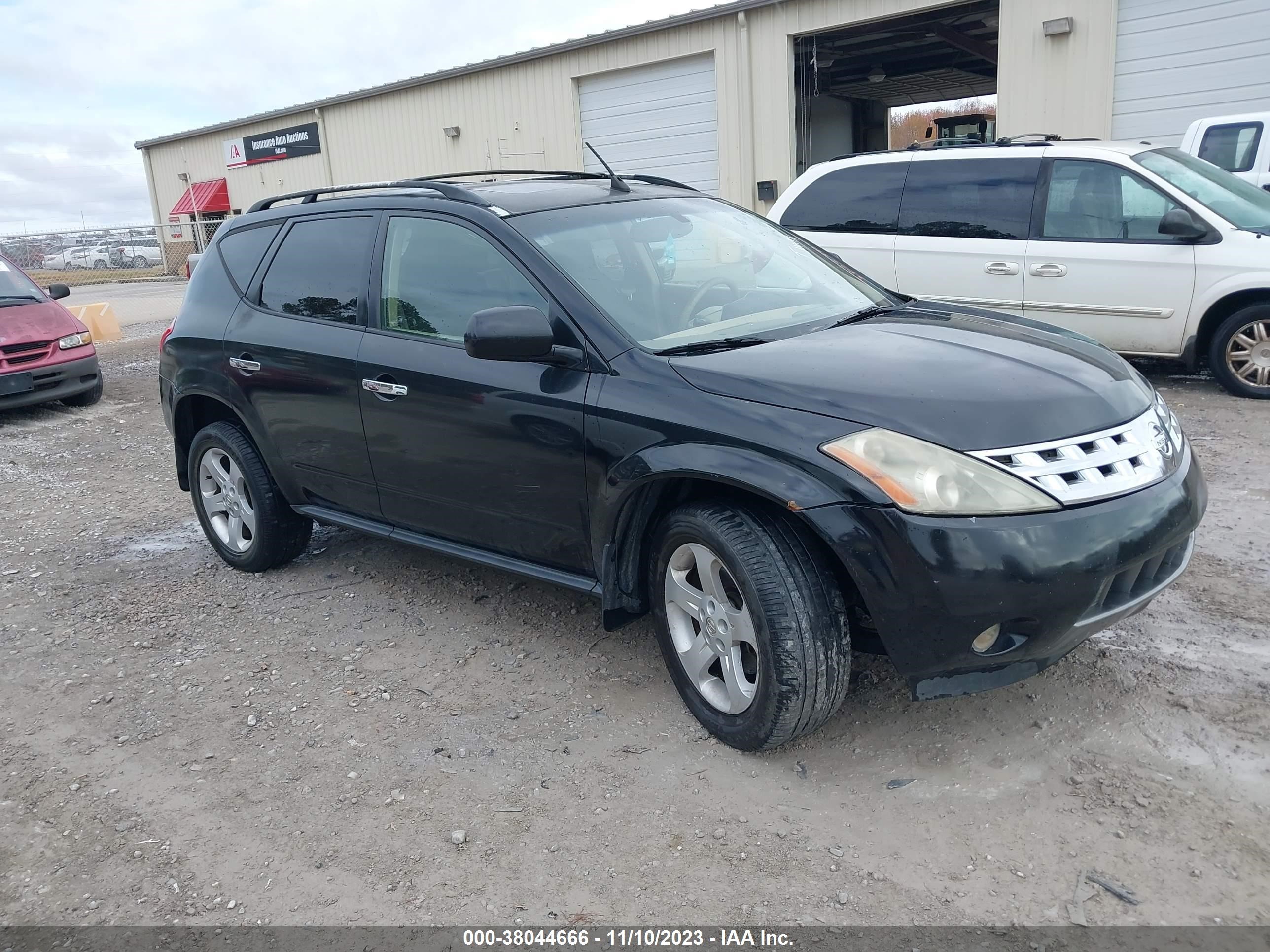 NISSAN MURANO 2005 jn8az08w35w402669