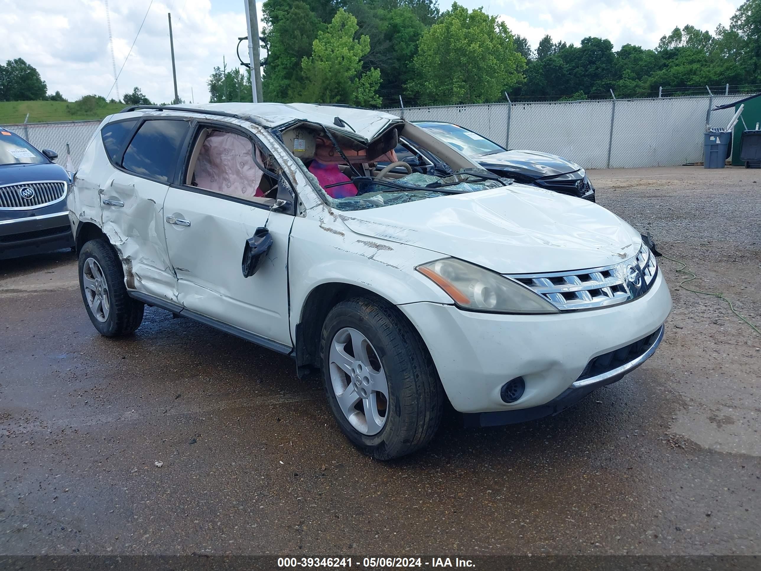 NISSAN MURANO 2005 jn8az08w35w428818