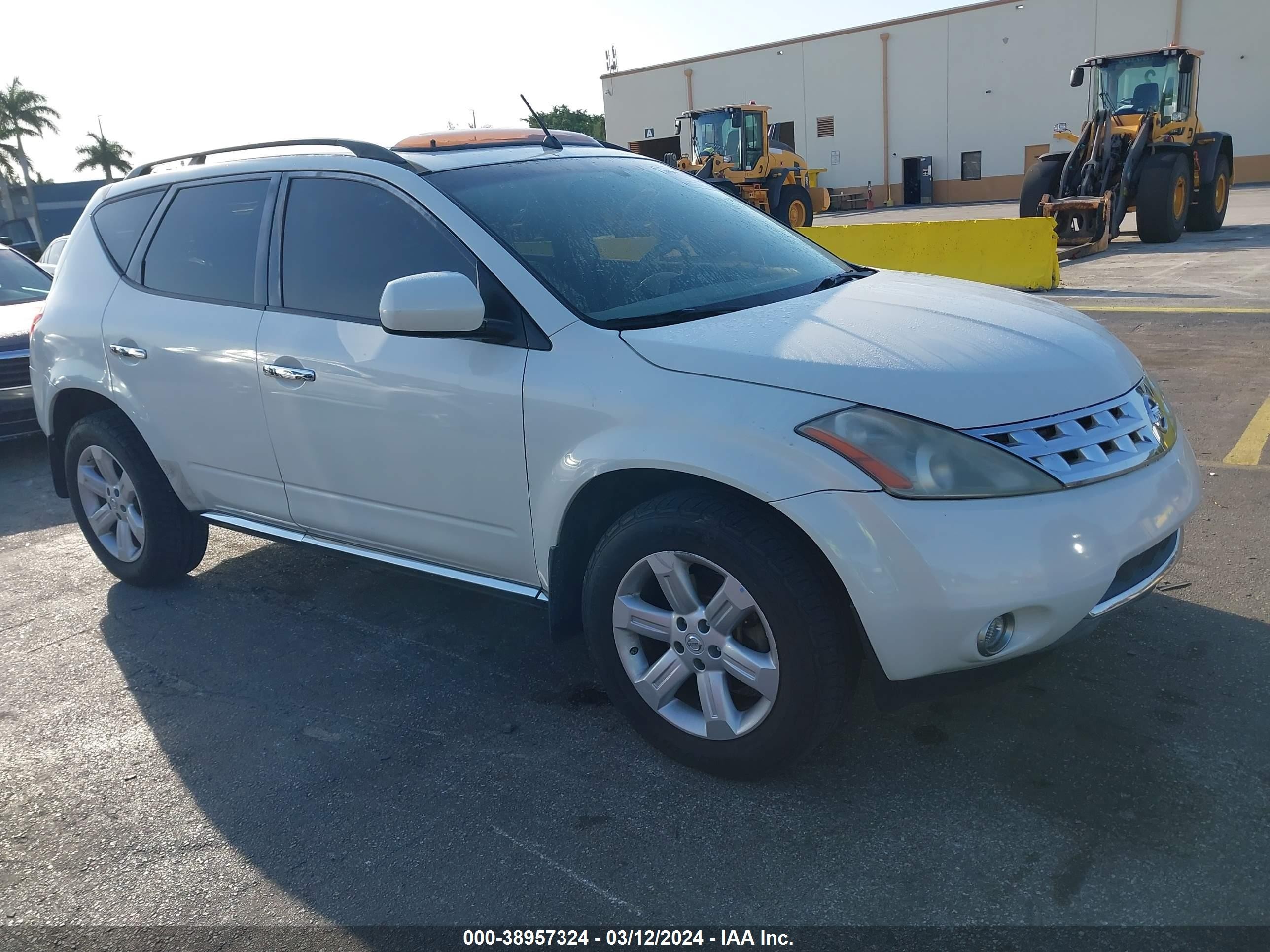 NISSAN MURANO 2007 jn8az08w37w652335