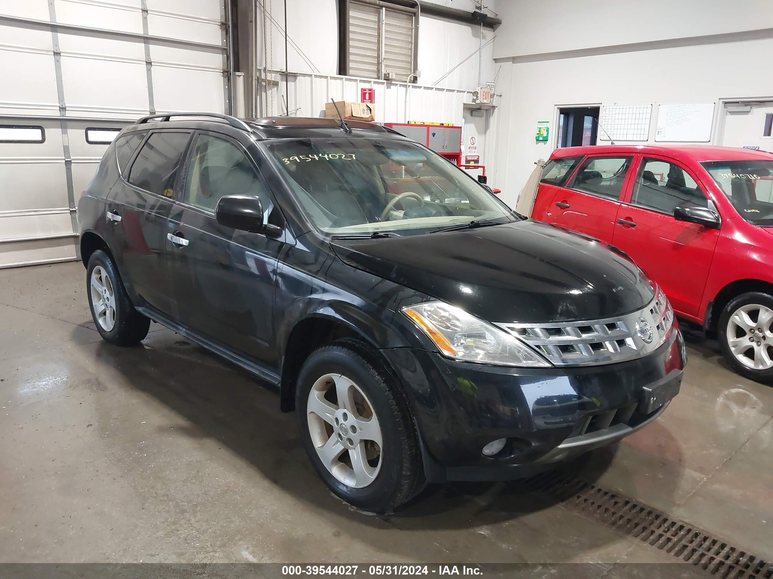 NISSAN MURANO 2005 jn8az08w45w428049