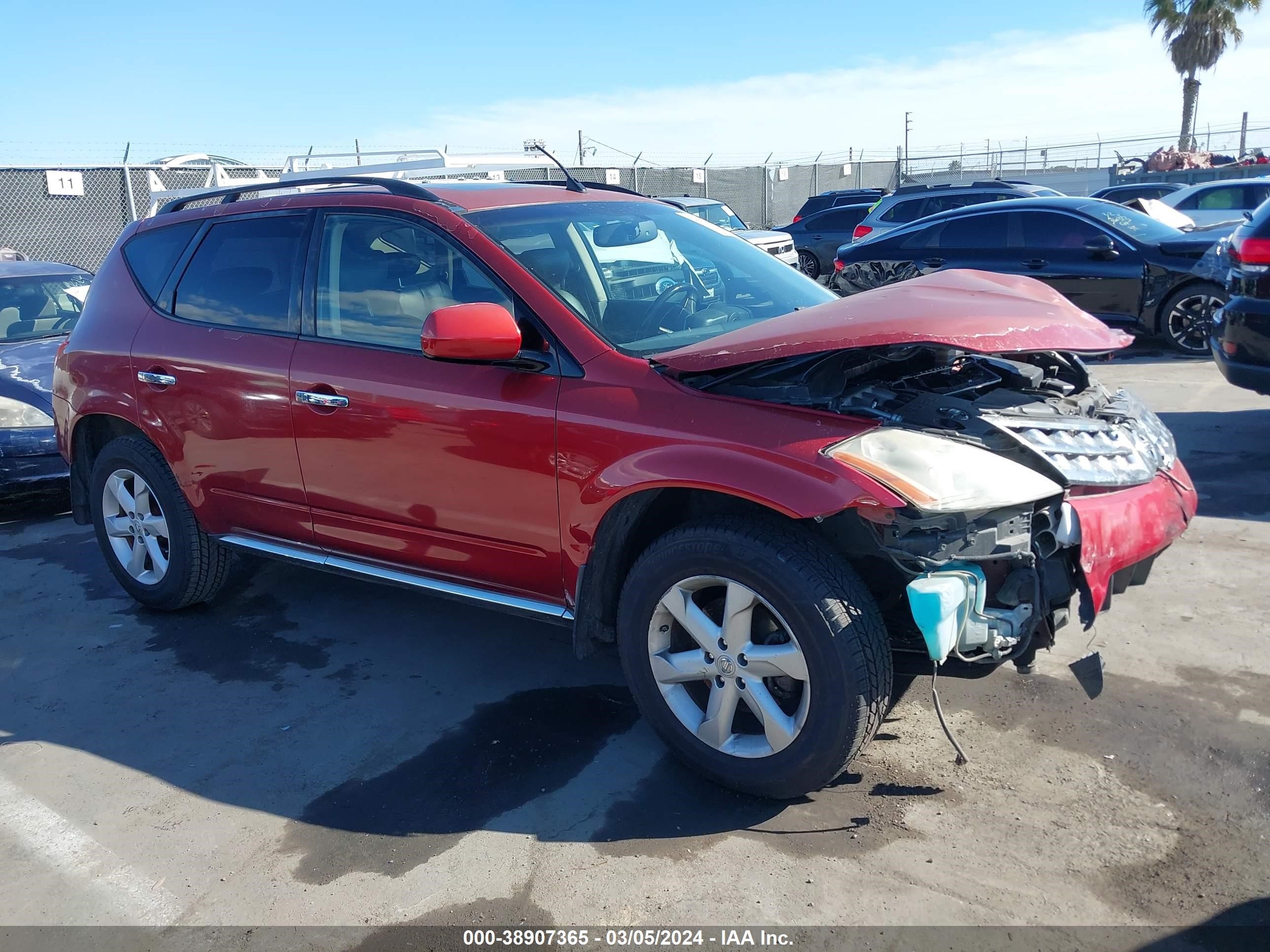 NISSAN MURANO 2006 jn8az08w46w514110