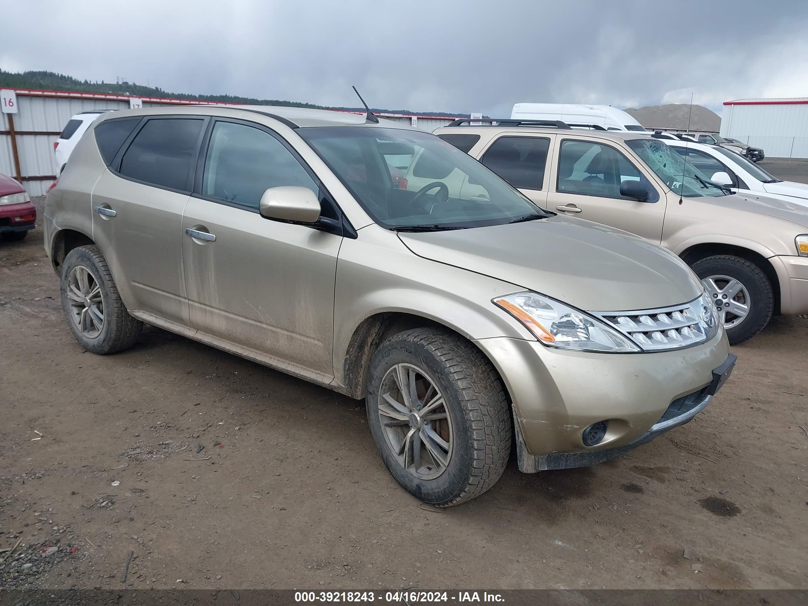 NISSAN MURANO 2006 jn8az08w46w524751