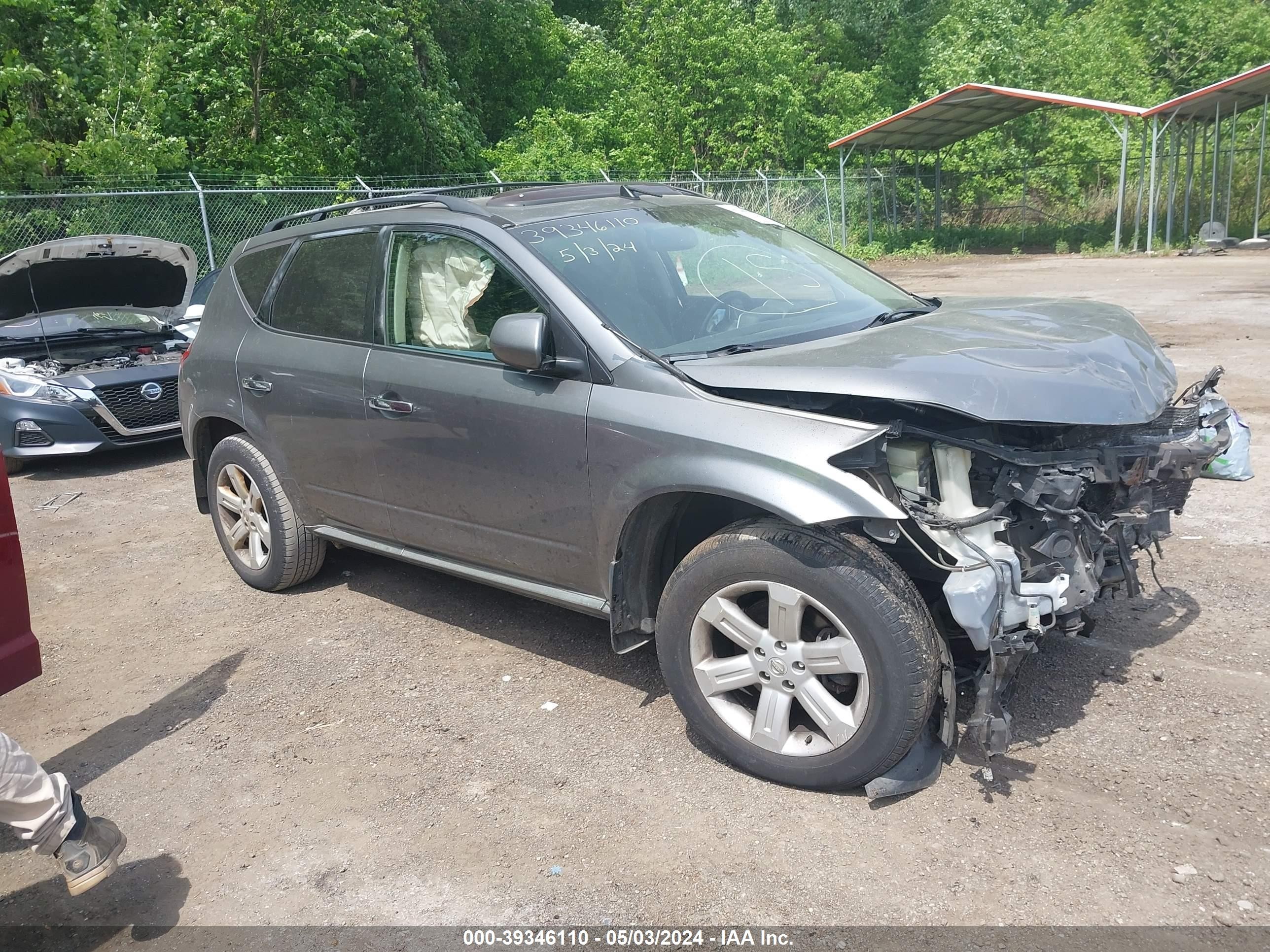 NISSAN MURANO 2006 jn8az08w46w528105