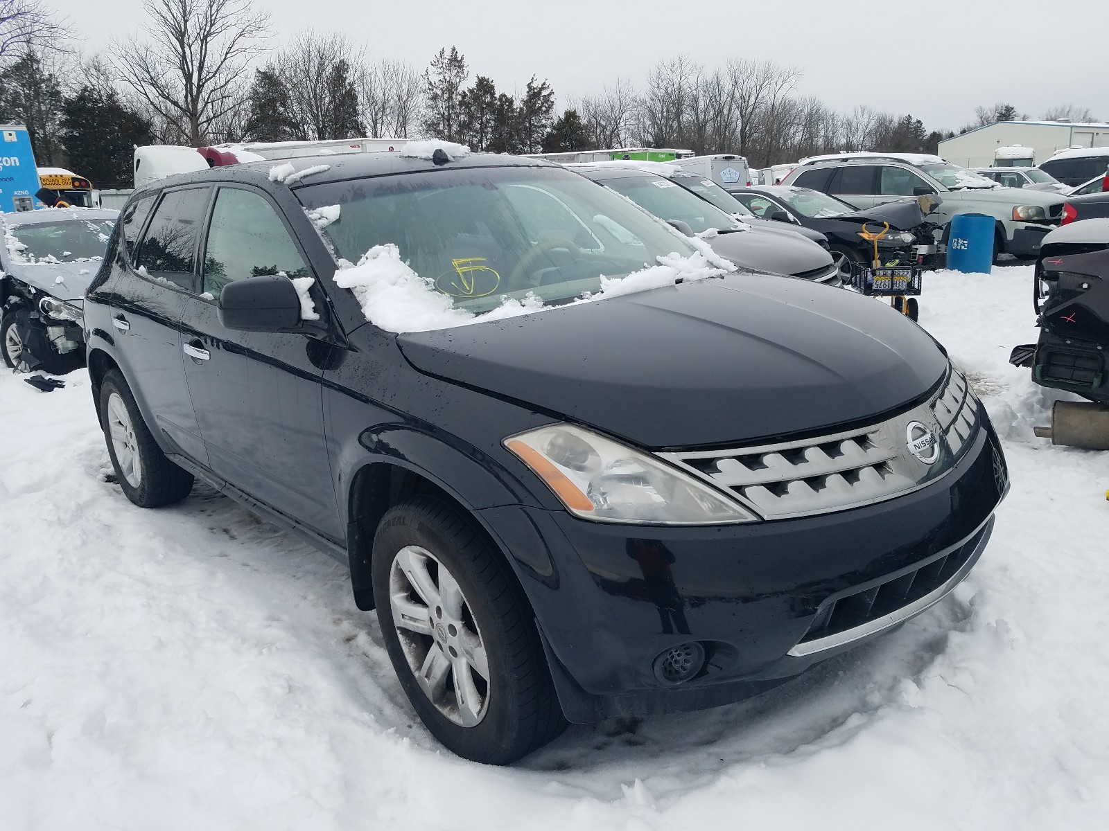 NISSAN MURANO SL 2007 jn8az08w47w635382