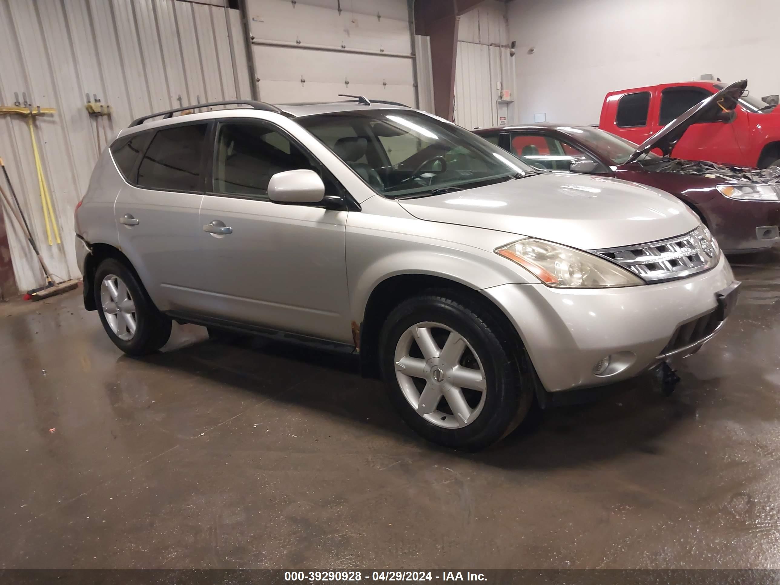 NISSAN MURANO 2003 jn8az08w53w236457