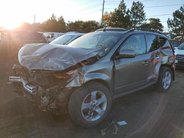 NISSAN MURANO SL 2004 jn8az08w54w302118