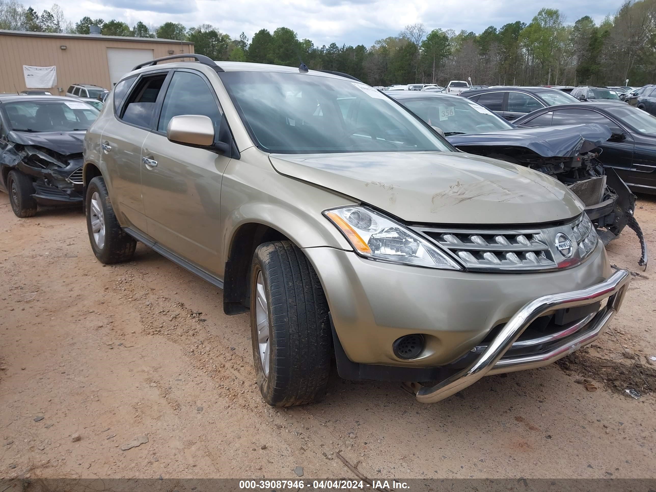 NISSAN MURANO 2007 jn8az08w57w603847