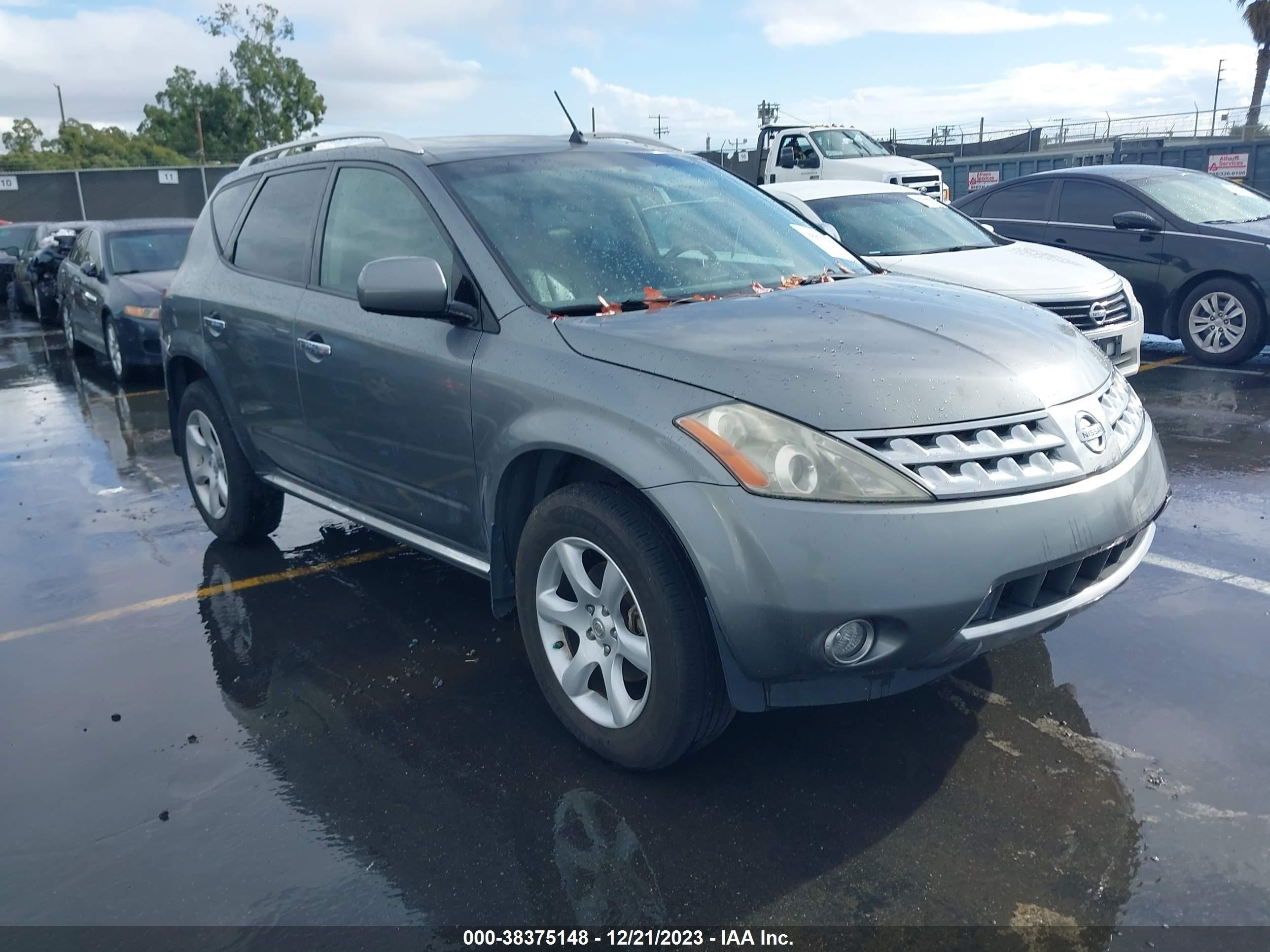 NISSAN MURANO 2007 jn8az08w57w616209