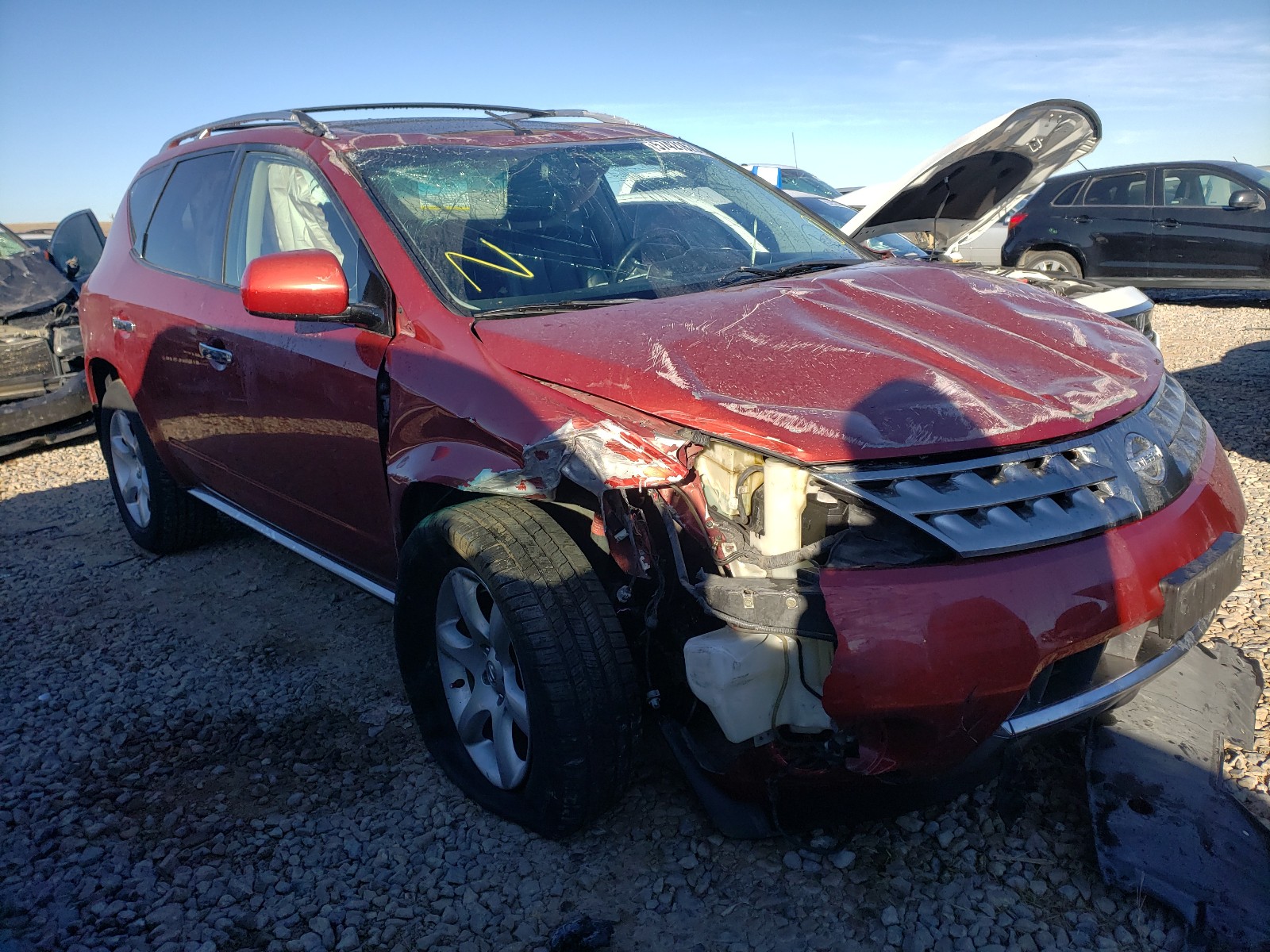 NISSAN MURANO SL 2007 jn8az08w57w626531