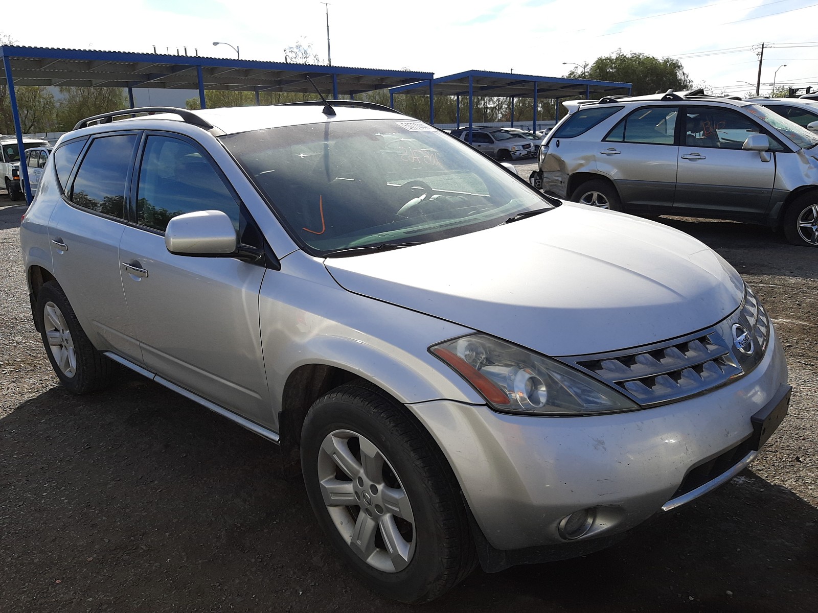 NISSAN MURANO SL 2007 jn8az08w57w654989