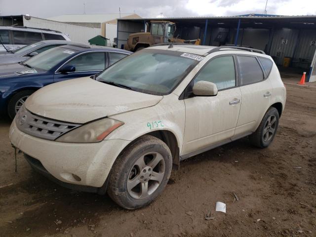 NISSAN MURANO 2003 jn8az08w63w224687