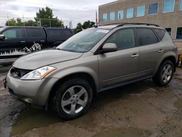 NISSAN MURANO SL 2004 jn8az08w64w329389