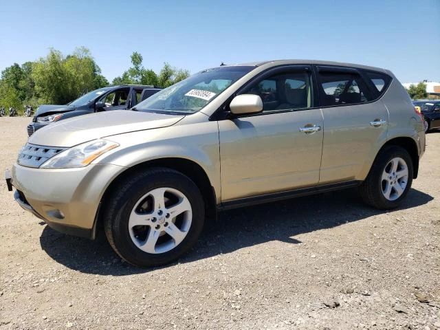 NISSAN MURANO SL 2005 jn8az08w65w401466