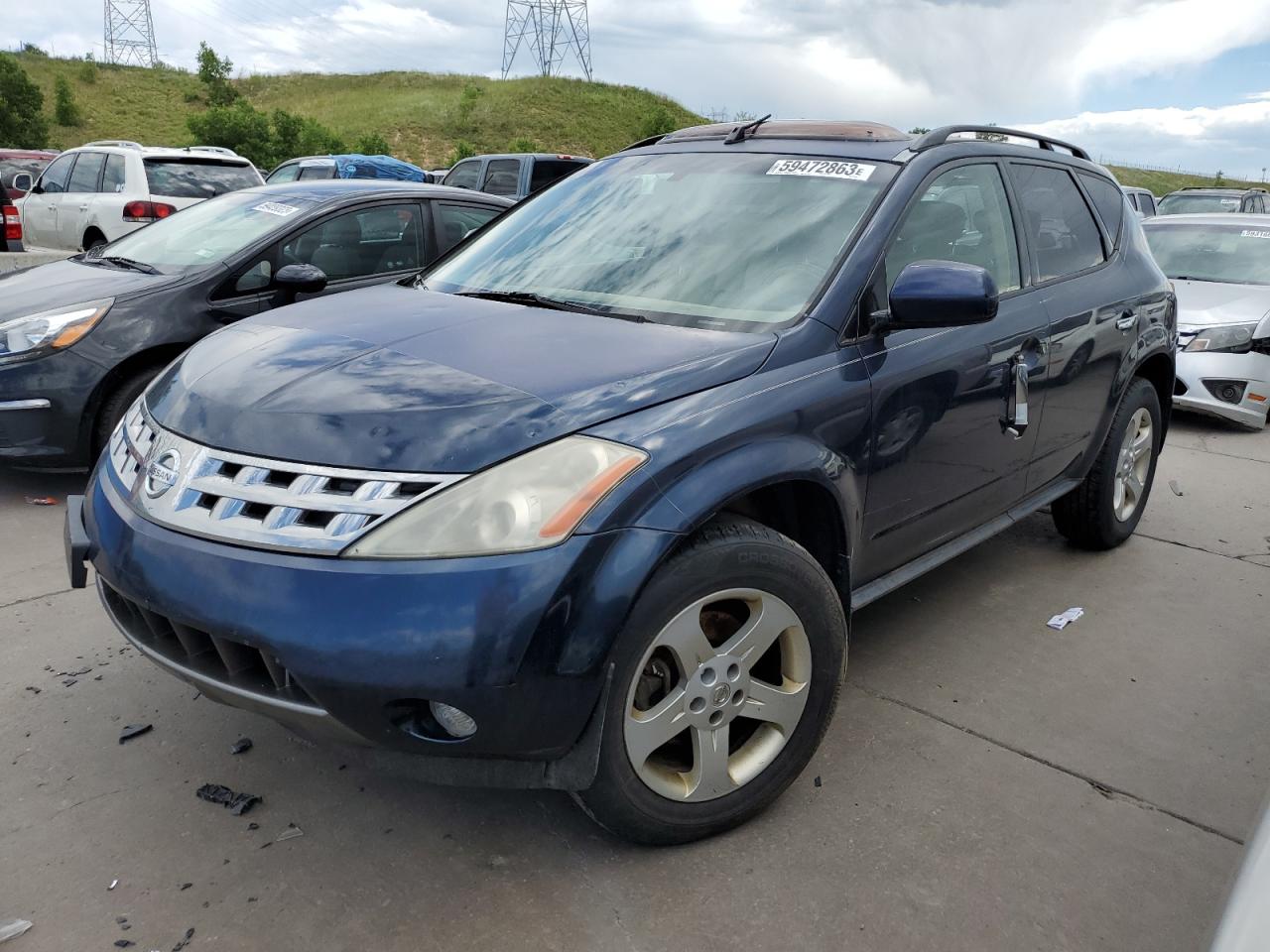 NISSAN MURANO 2005 jn8az08w65w419384