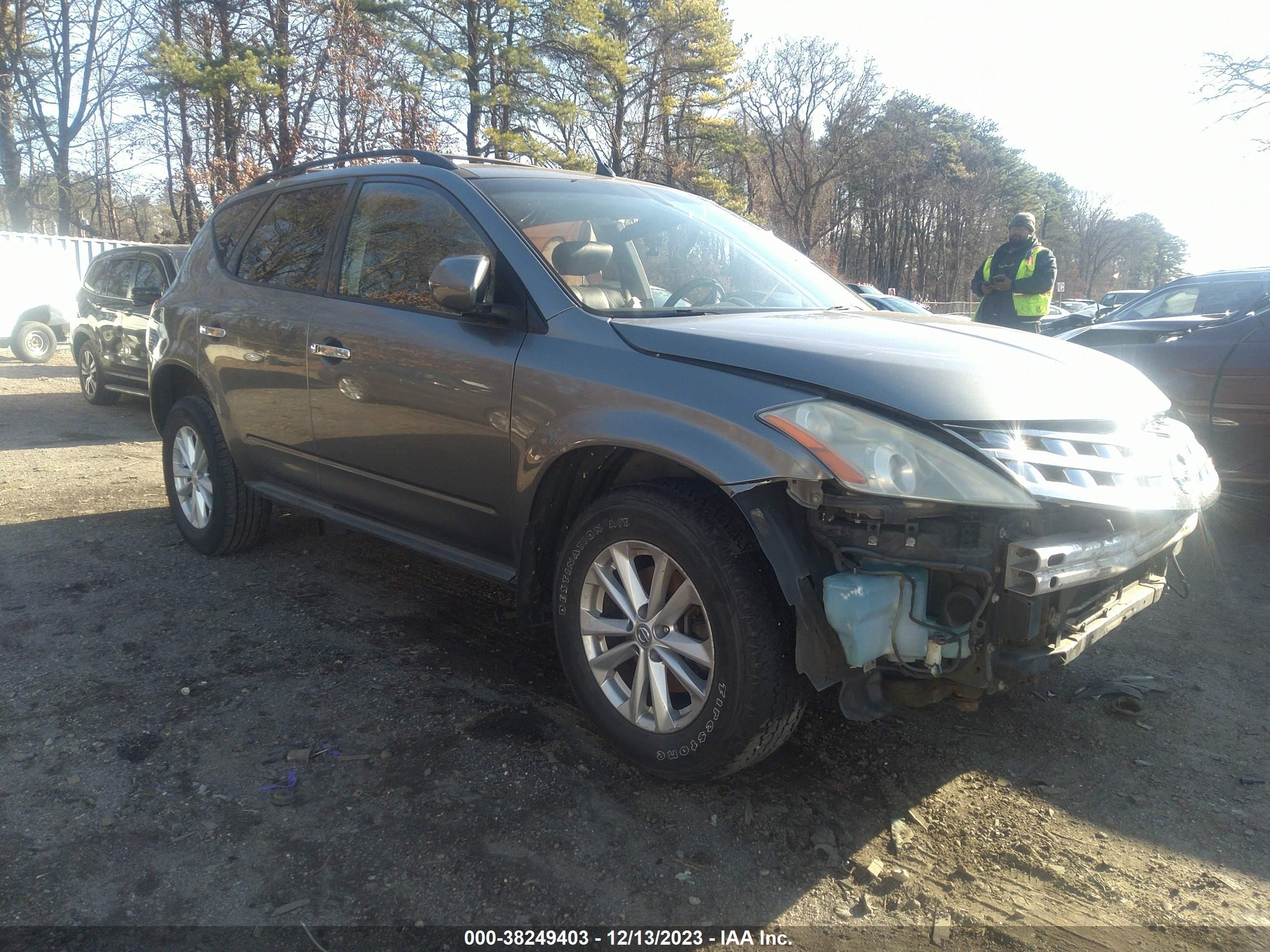 NISSAN MURANO 2005 jn8az08w65w421684