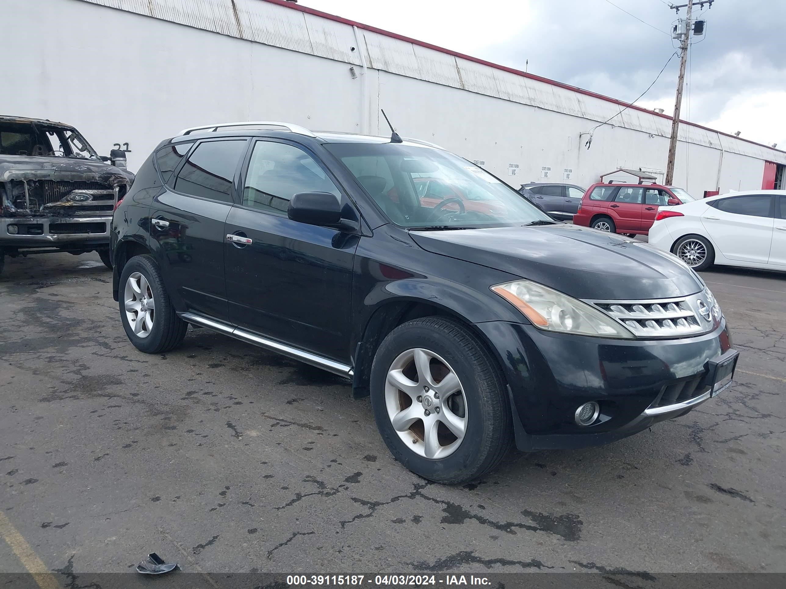 NISSAN MURANO 2006 jn8az08w66w533984