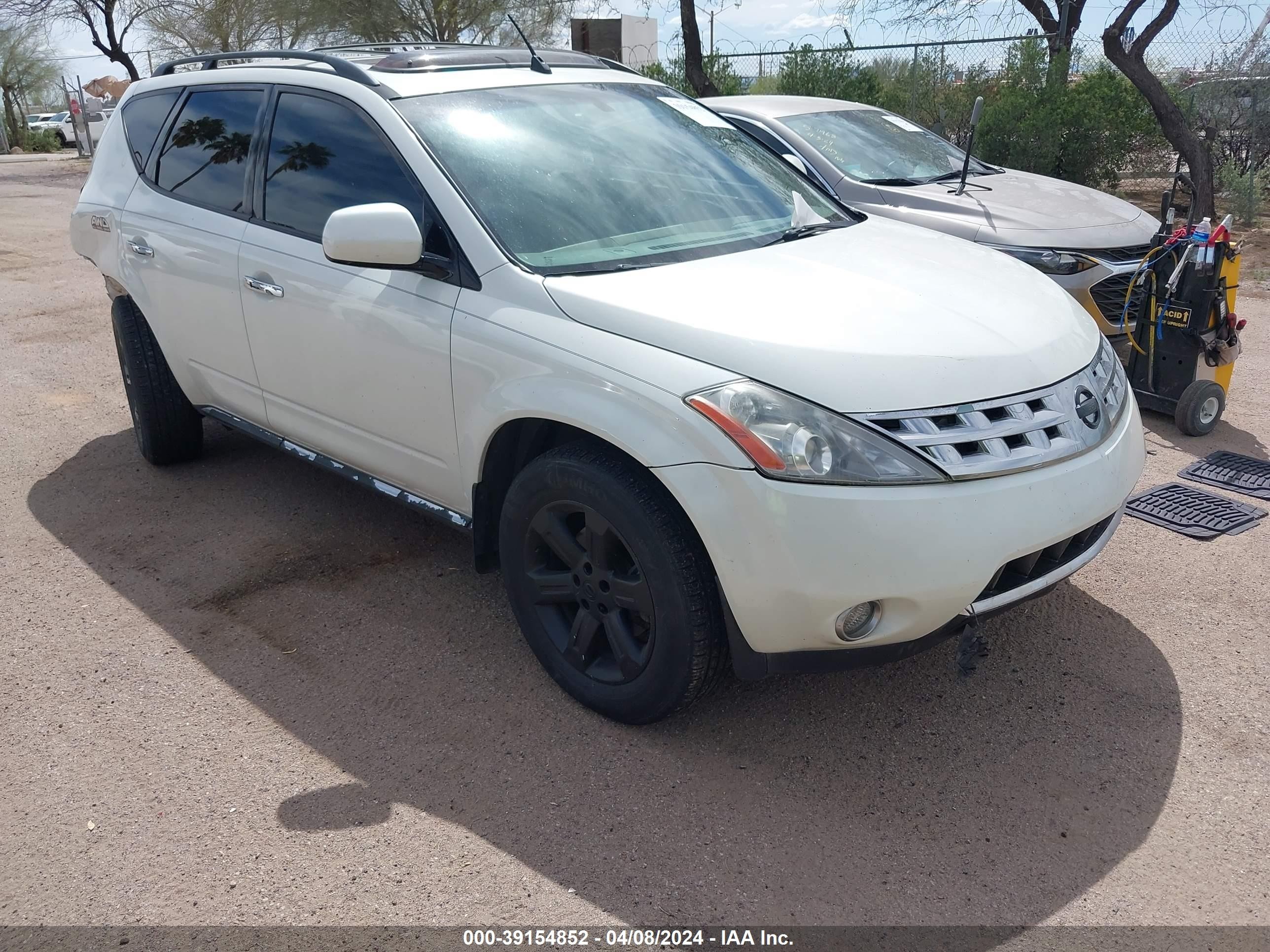 NISSAN MURANO 2006 jn8az08w66w540448