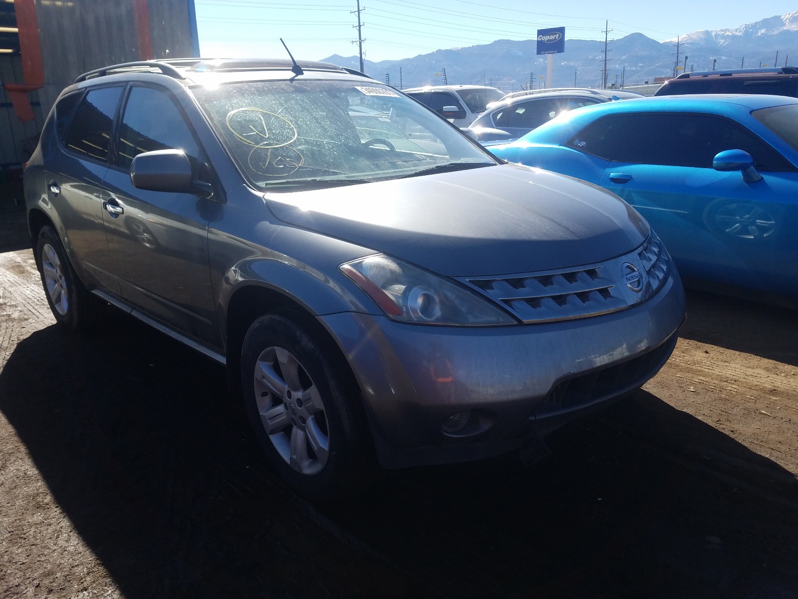 NISSAN MURANO SL 2007 jn8az08w67w628370