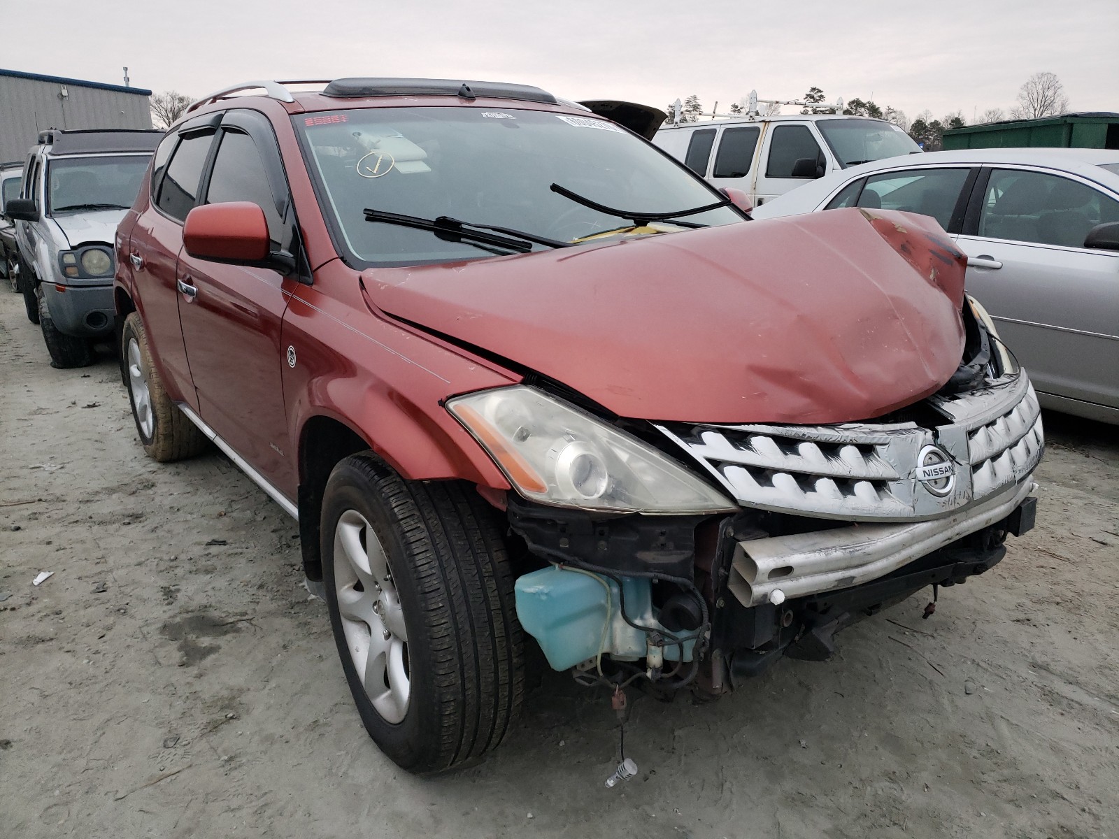 NISSAN MURANO SL 2007 jn8az08w67w628790