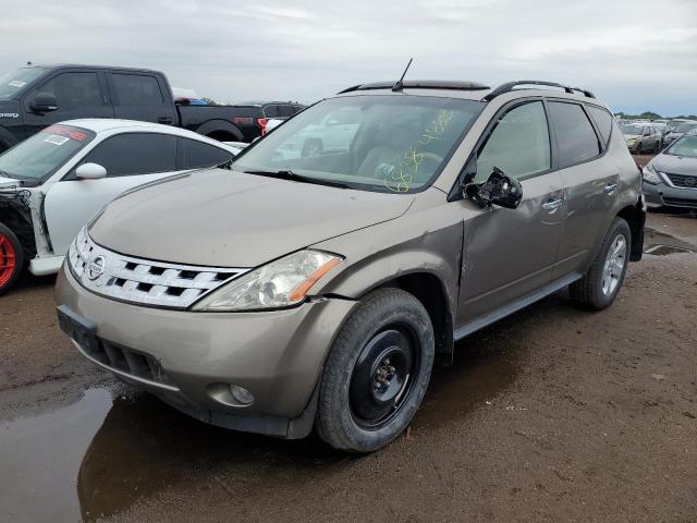 NISSAN MURANO SL 2003 jn8az08w73w228926