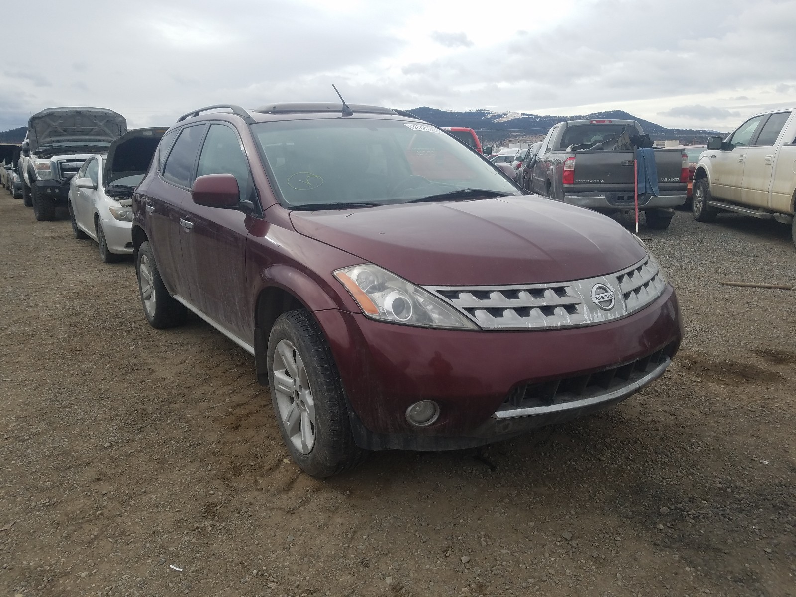 NISSAN MURANO SL 2006 jn8az08w76w551541